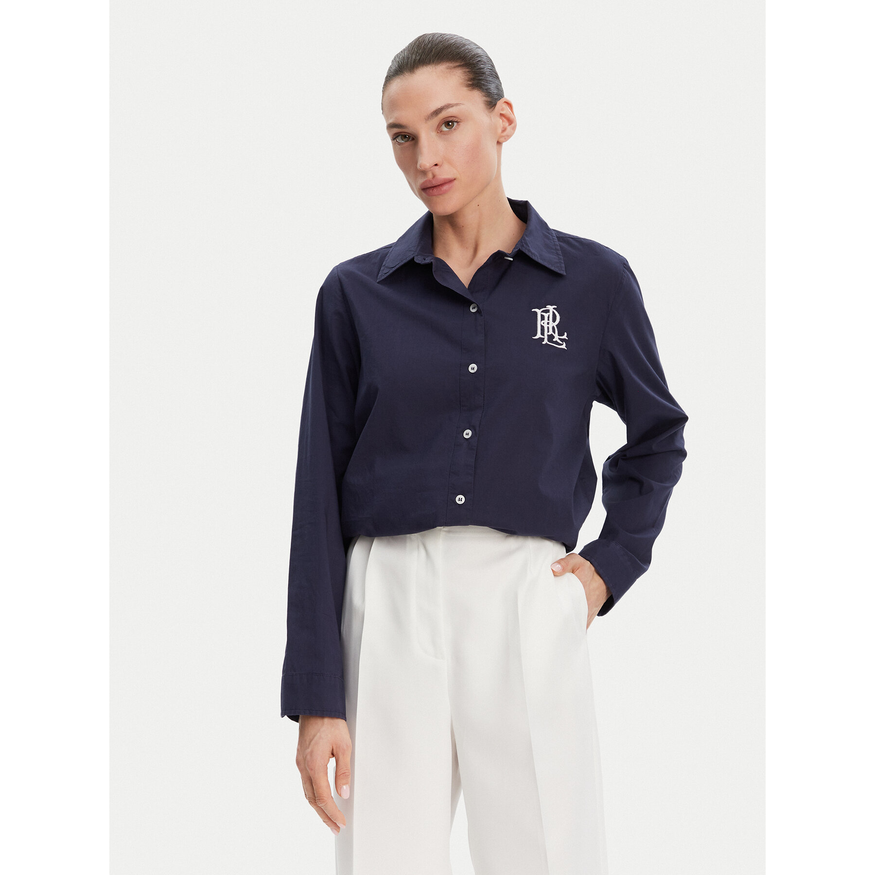 LAUREN RALPH LAUREN Hemd 20529276 Dunkelblau Regular Fit