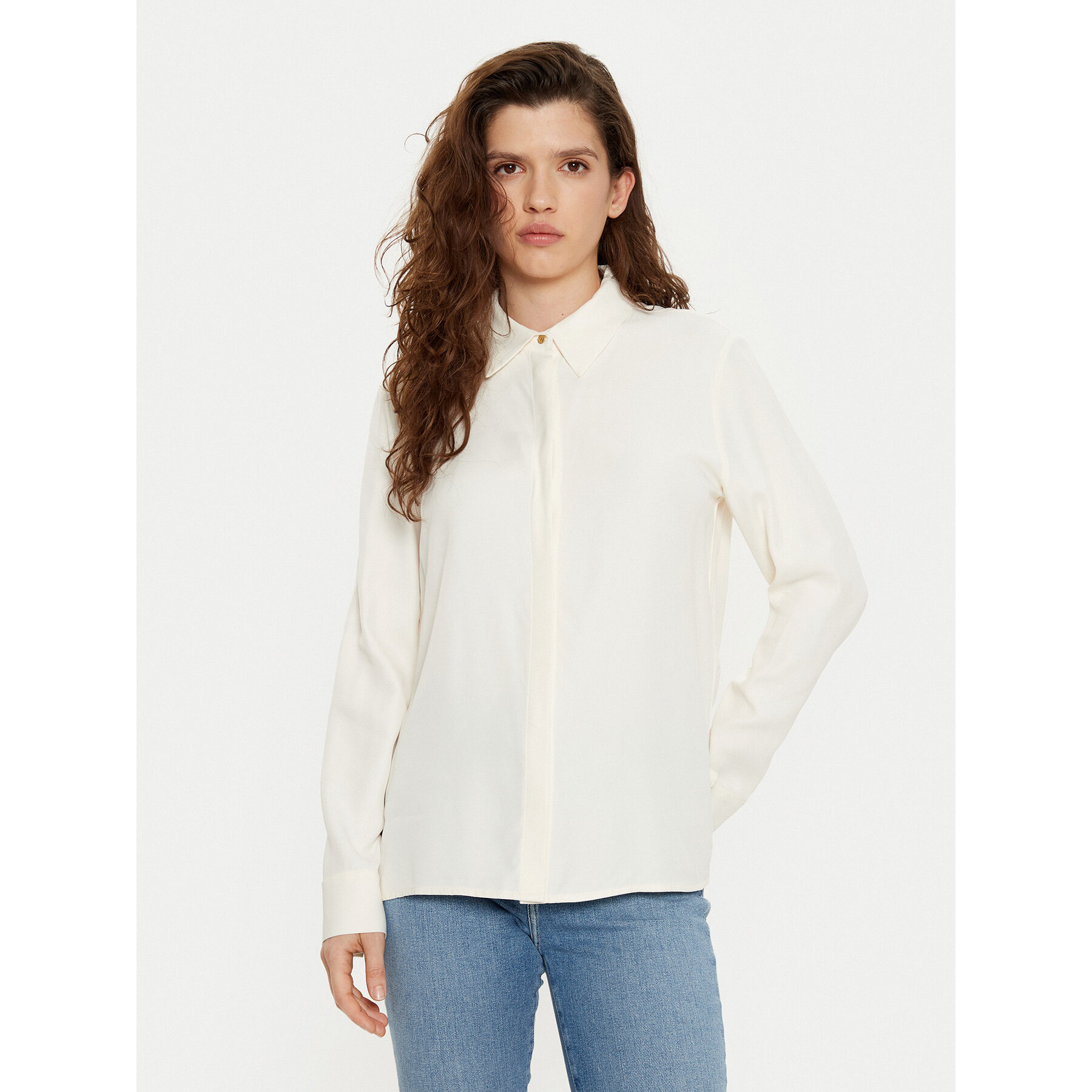 Tommy Hilfiger Hemd WW0WW44045 Beige Regular Fit