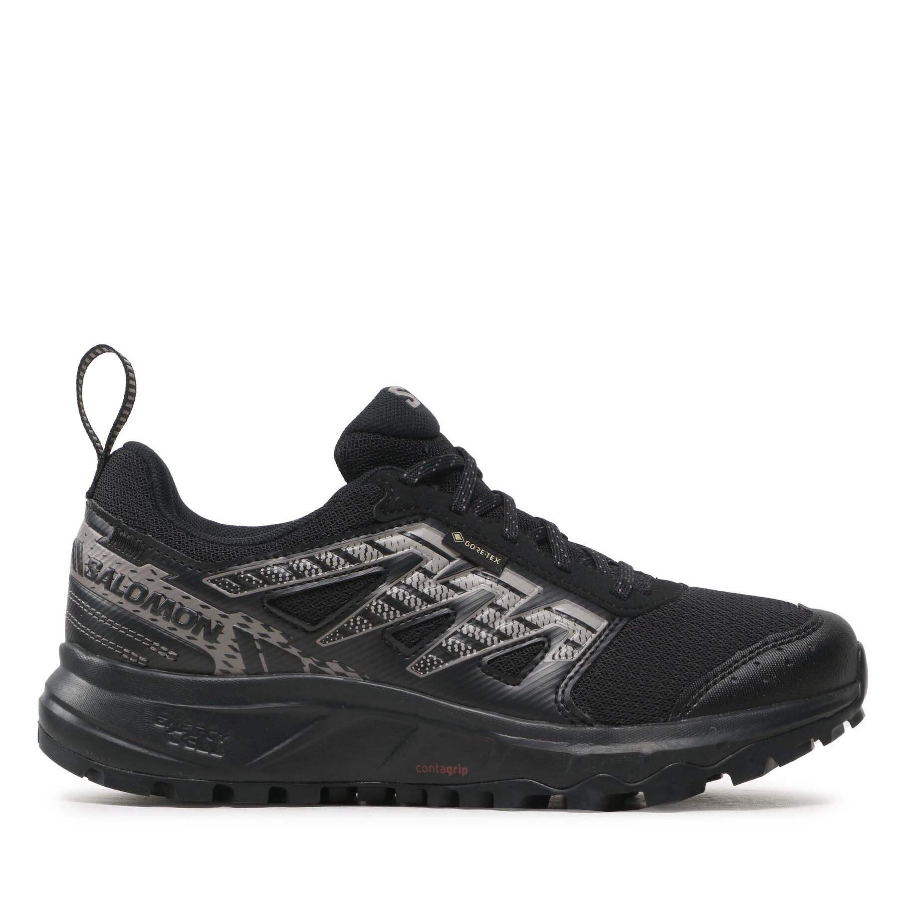 Damen Sneakers Salomon, Schuhgröße 38, Schwarz, Wander GORE-TEX L47149500