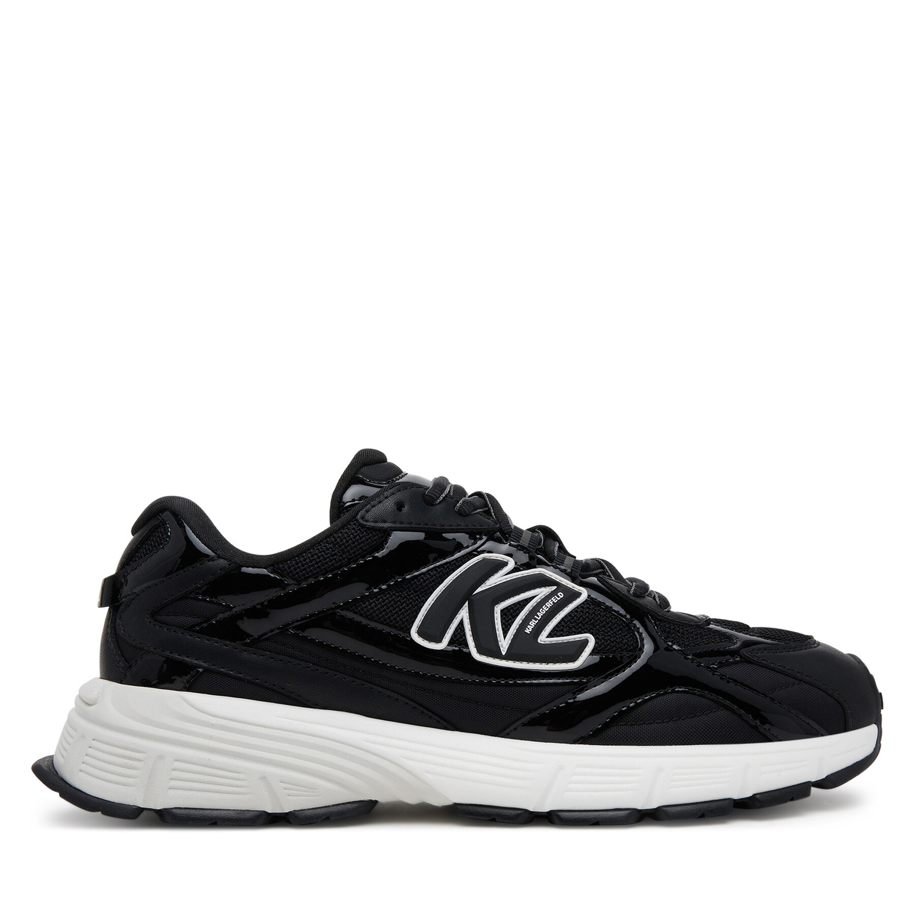 Sneakersy KARL LAGERFELD Orion KL55525 Čierna