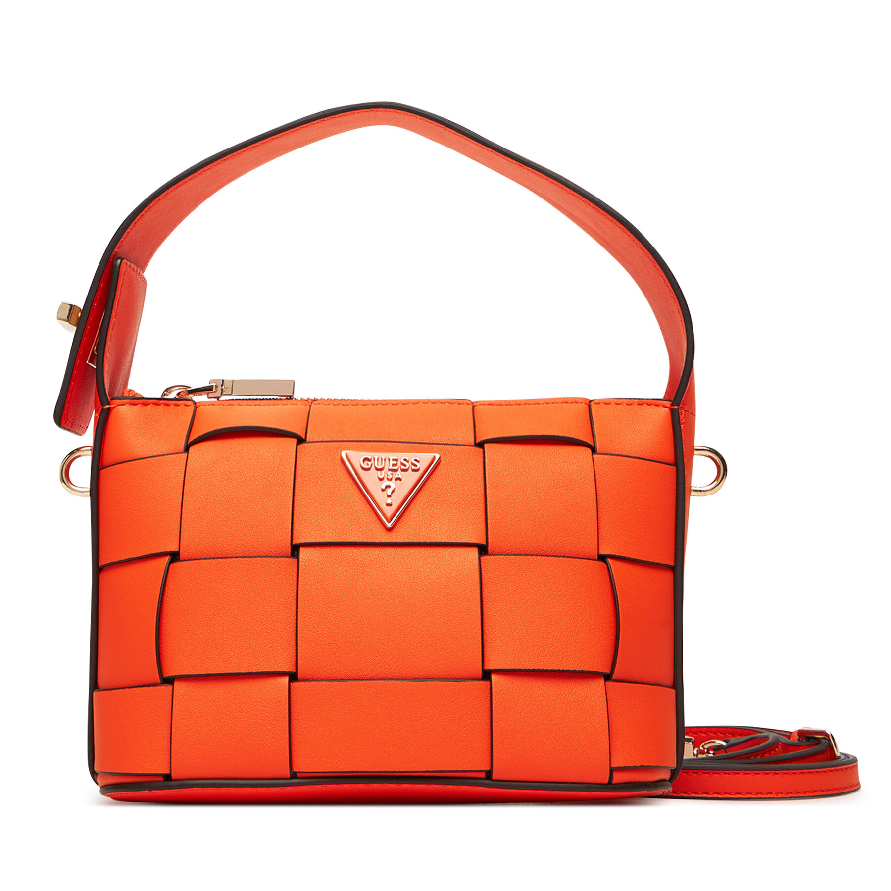 Geantă Guess Maylee Mini HWWG96 61720 Portocaliu