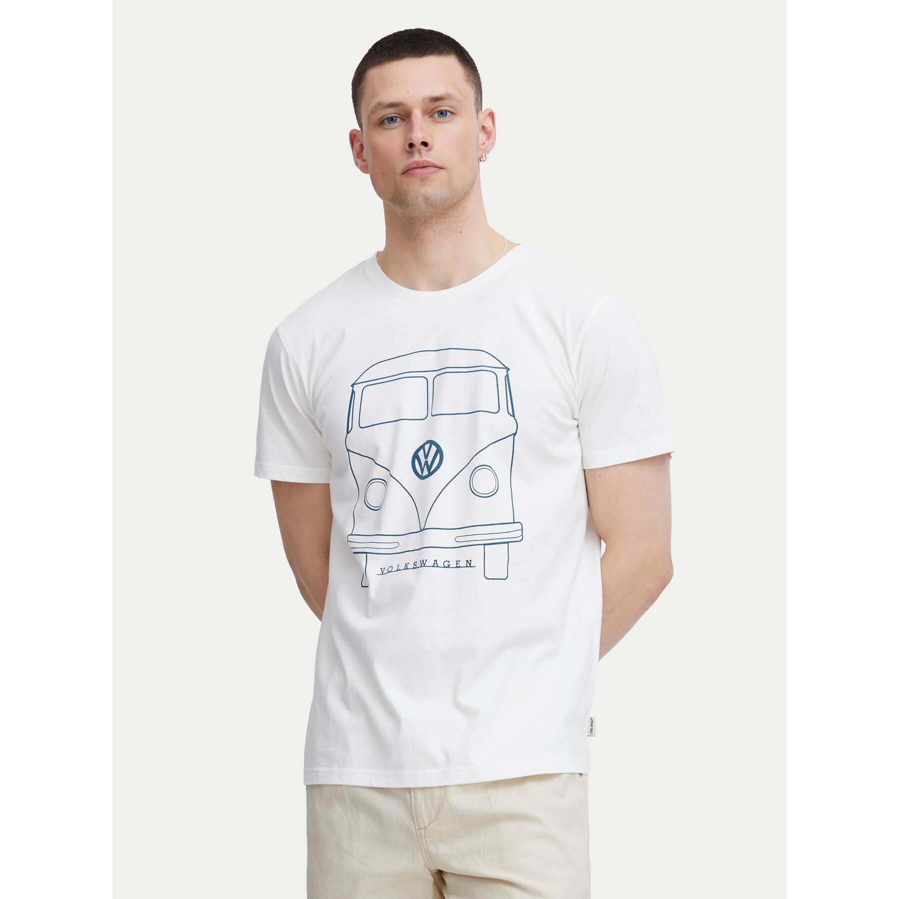 Blend T-shirt 20716993 Bianco Regular Fit, Taglia M, taglia : M