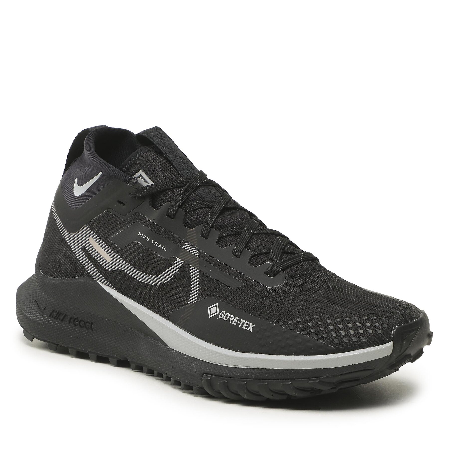 Čevlji Nike React Pegasus Trail 4 Gtx GORE-TEX DJ7926 001 Black/Wolf Grey/Reflect Silver