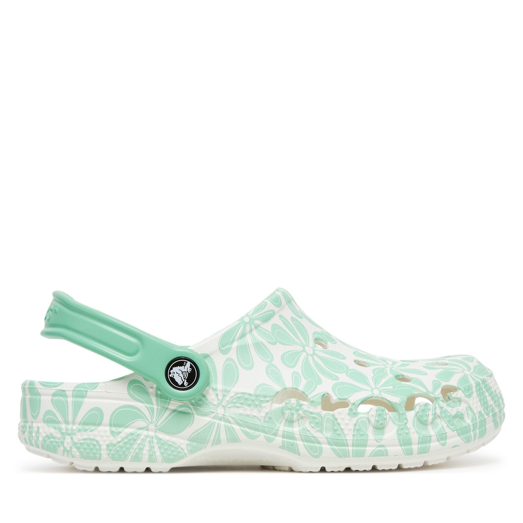Dámske Šľapky Crocs, Rozmer: 39_40, Biela, BAYA GRAPHIC CLOG 206230-3U3