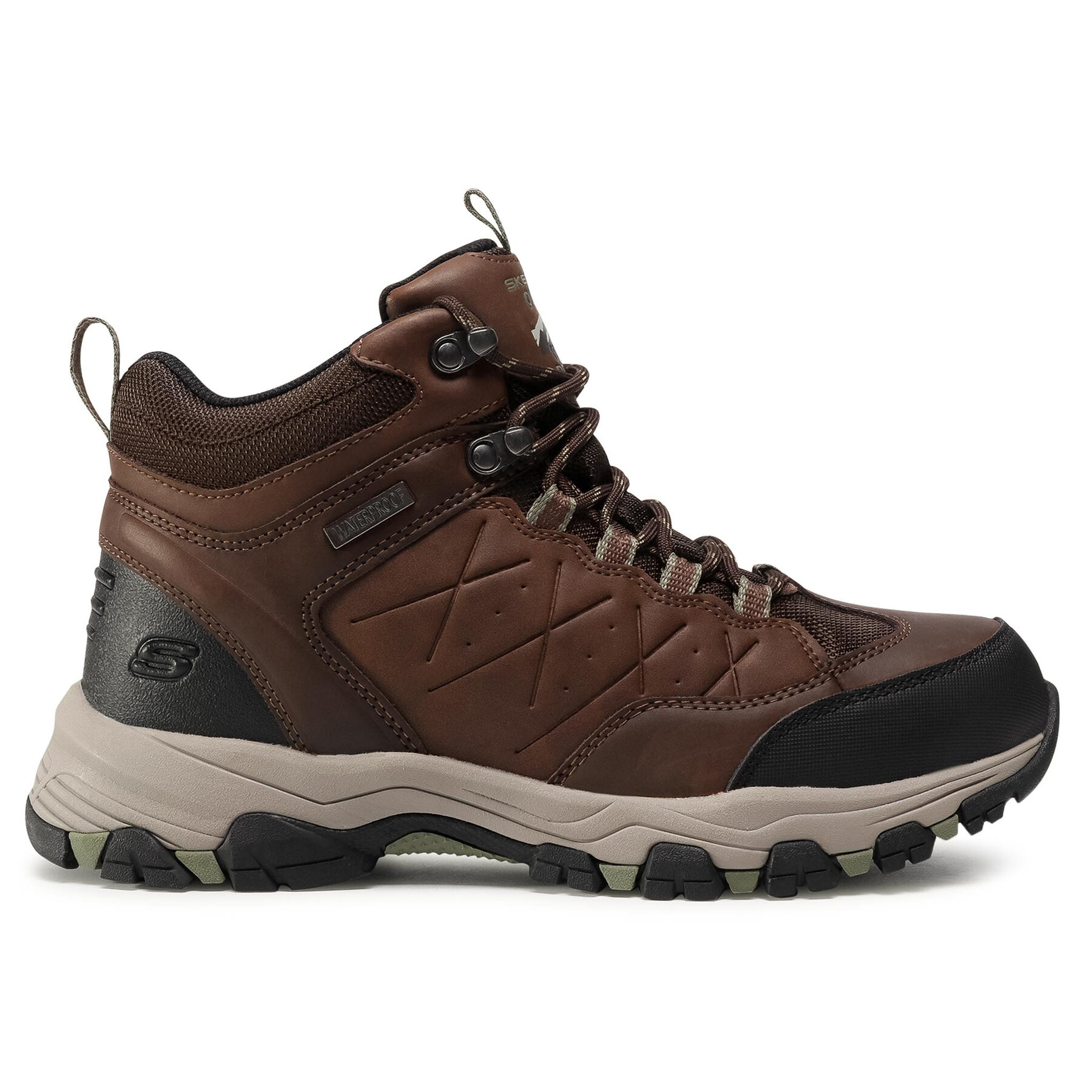 Botas Skechers Telago 66283/LTBR Marrón