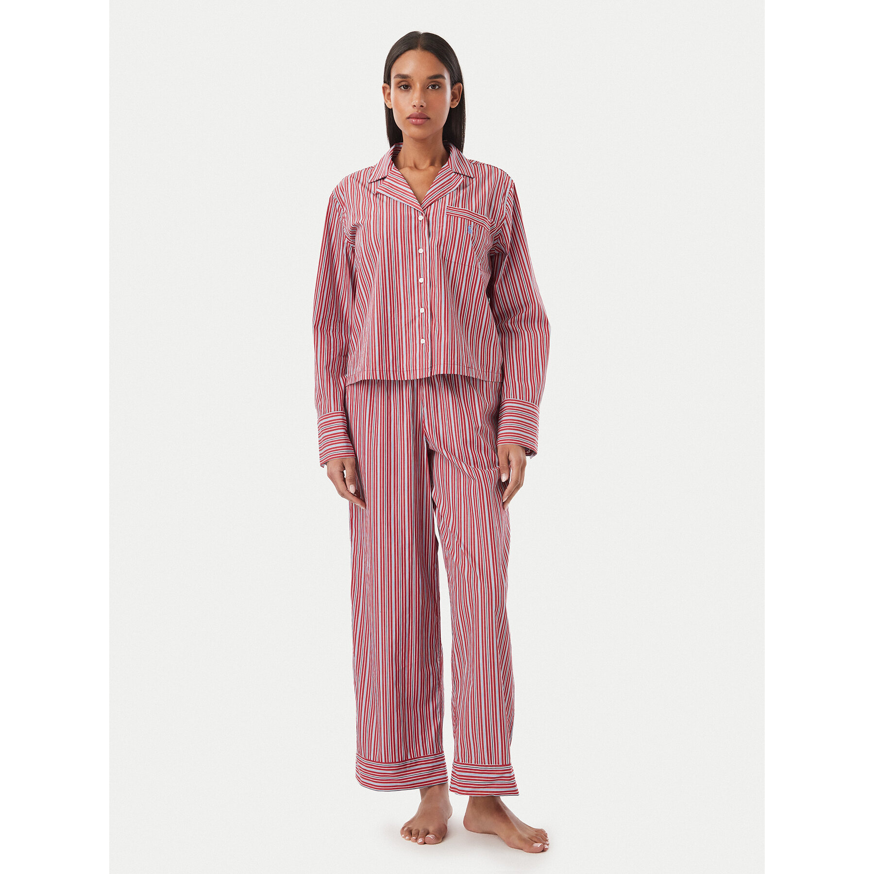 Polo Ralph Lauren Pidžama 4P0597 Crvena Relaxed Fit