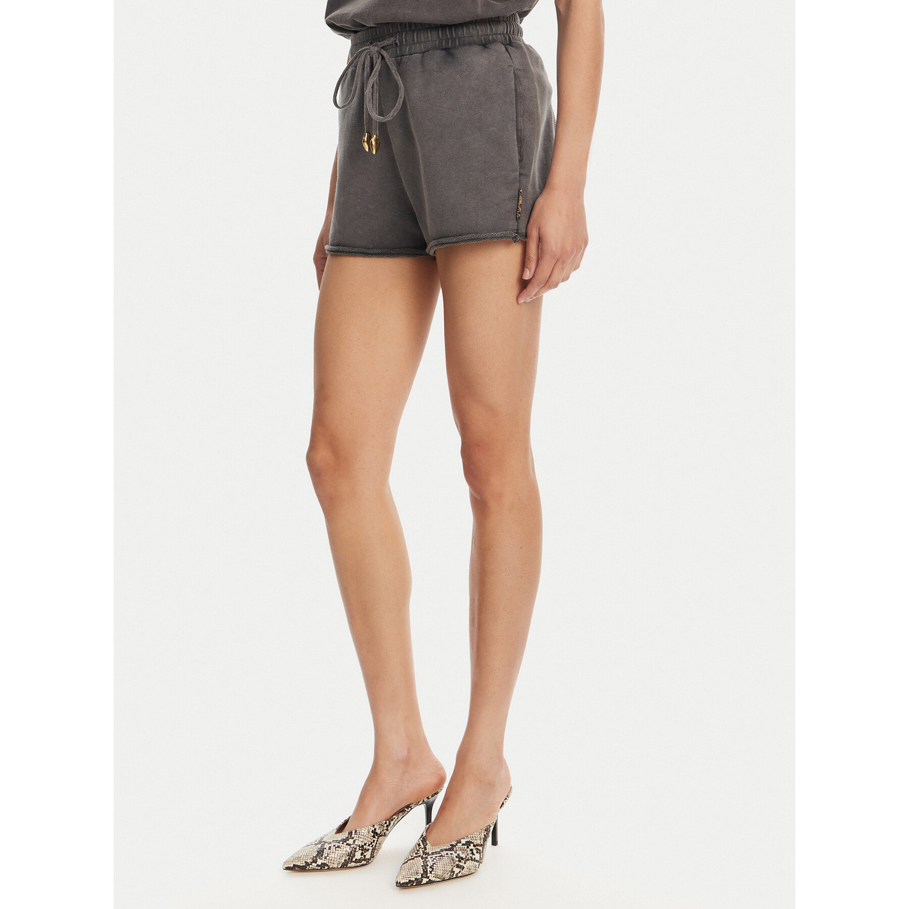 Just Cavalli Sportshorts 78PADE10 Schwarz Loose Fit