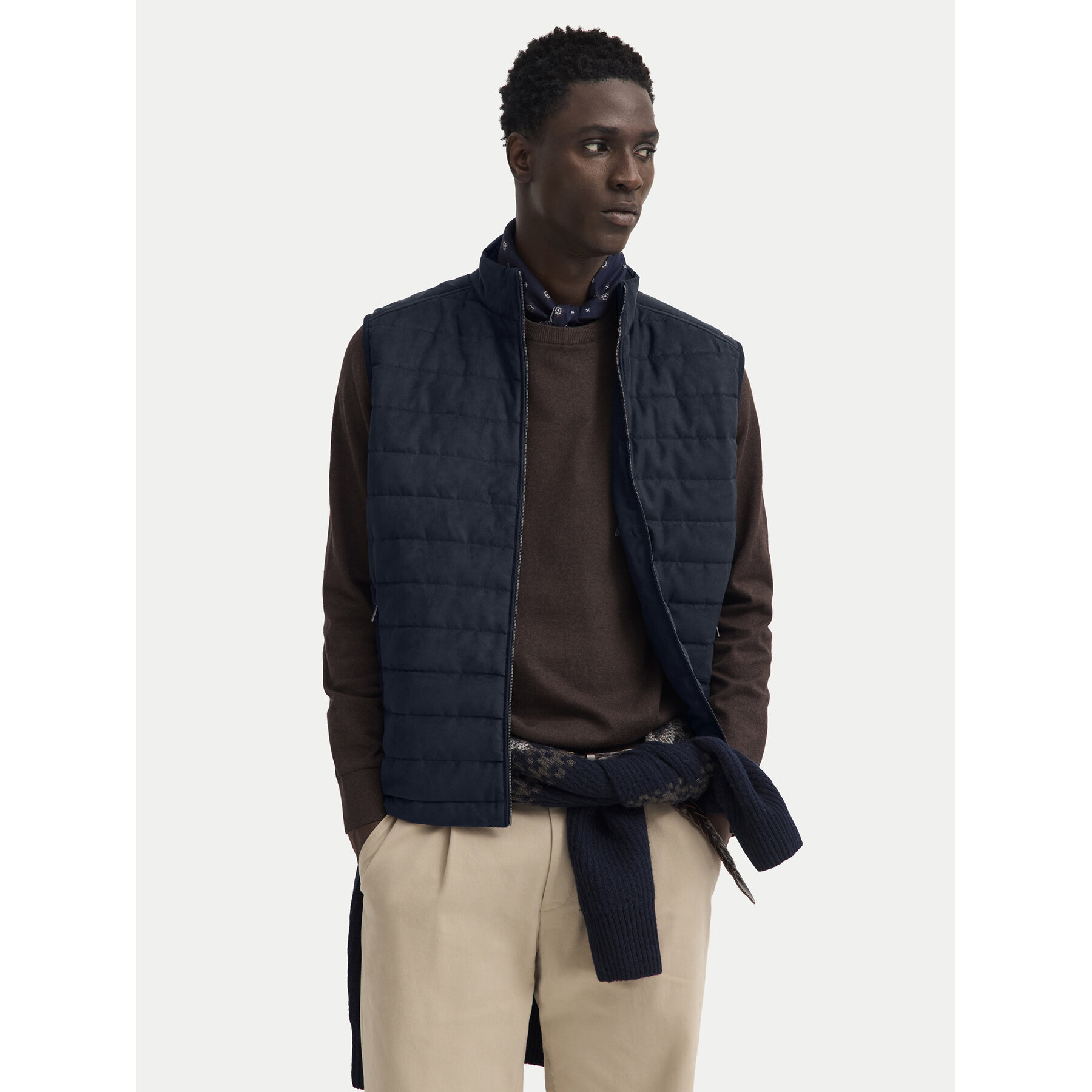 Bugatti Bodywarmer 8850-25072F Dunkelblau Regular Fit