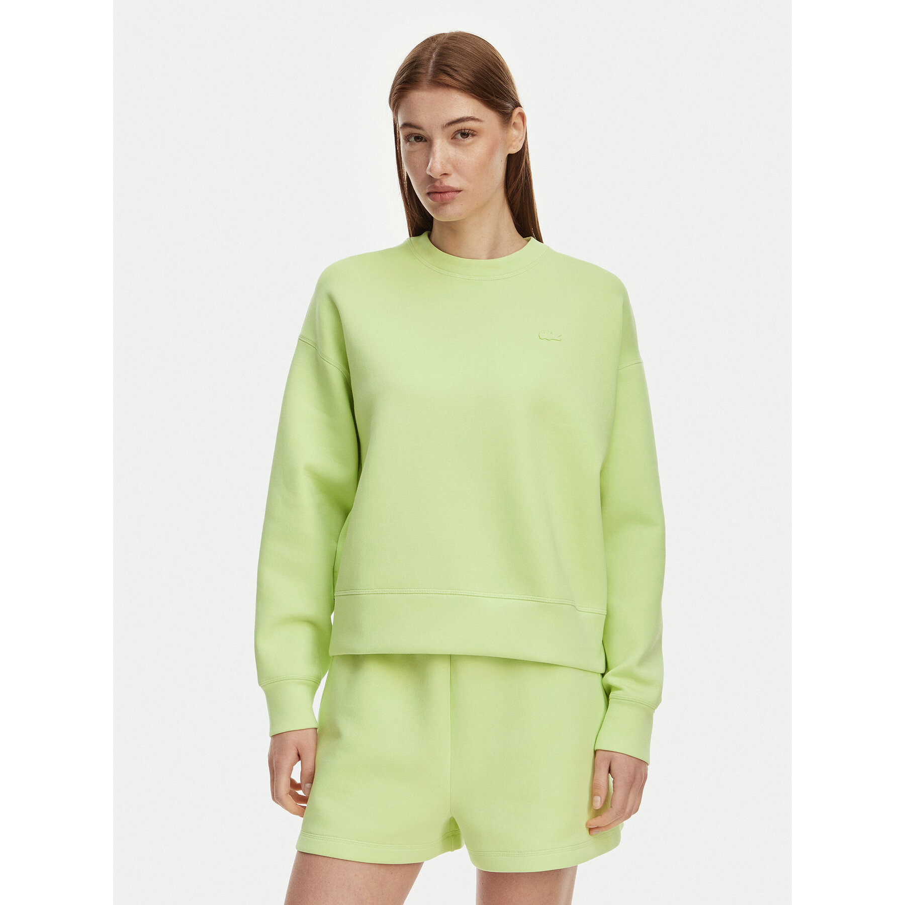 Lacoste Sweatshirt SF0046 Hellgrün Oversize
