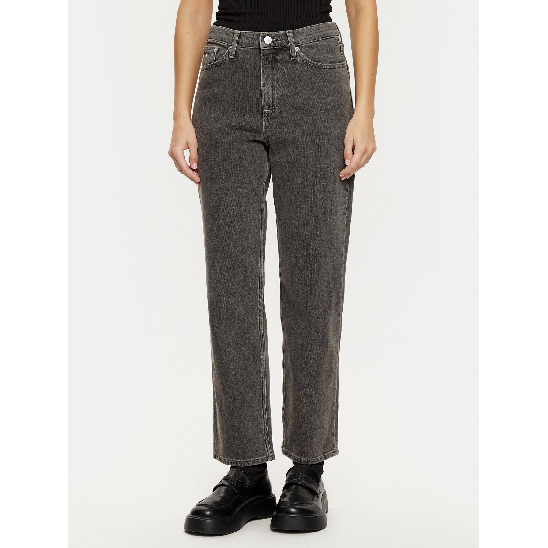 Tommy Jeans Jeans DW0DW19593 Schwarz Regular Fit