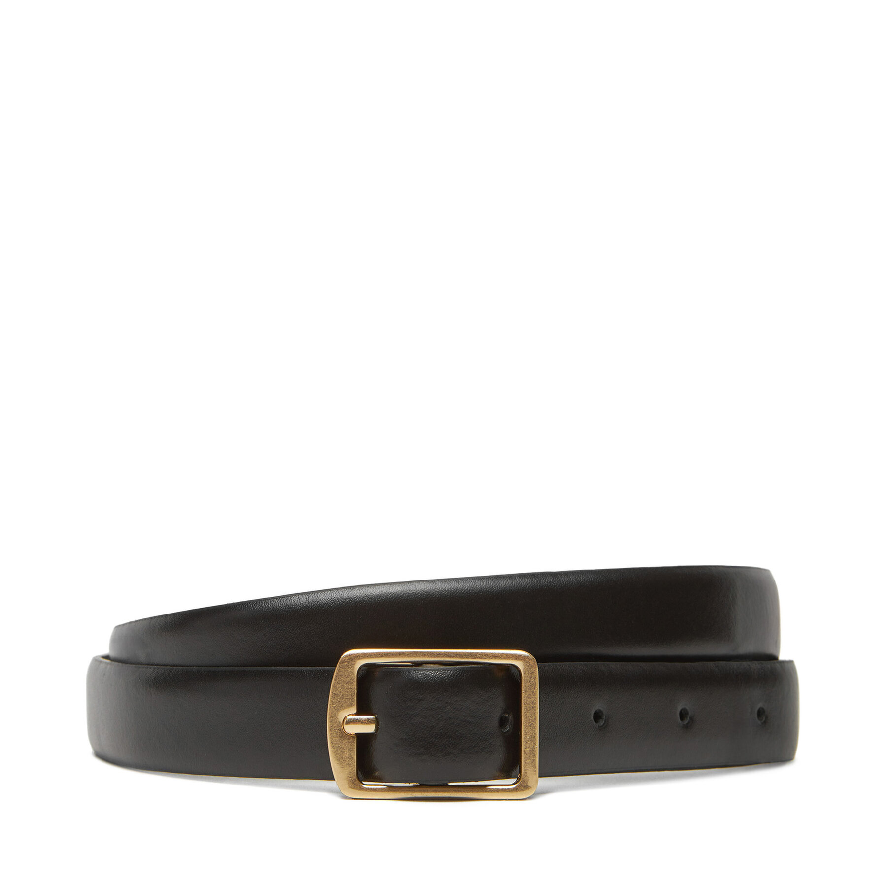 Curea de Damă Calvin Klein Classic Square Buckle Belt 20Mm LV04F7036G Negru