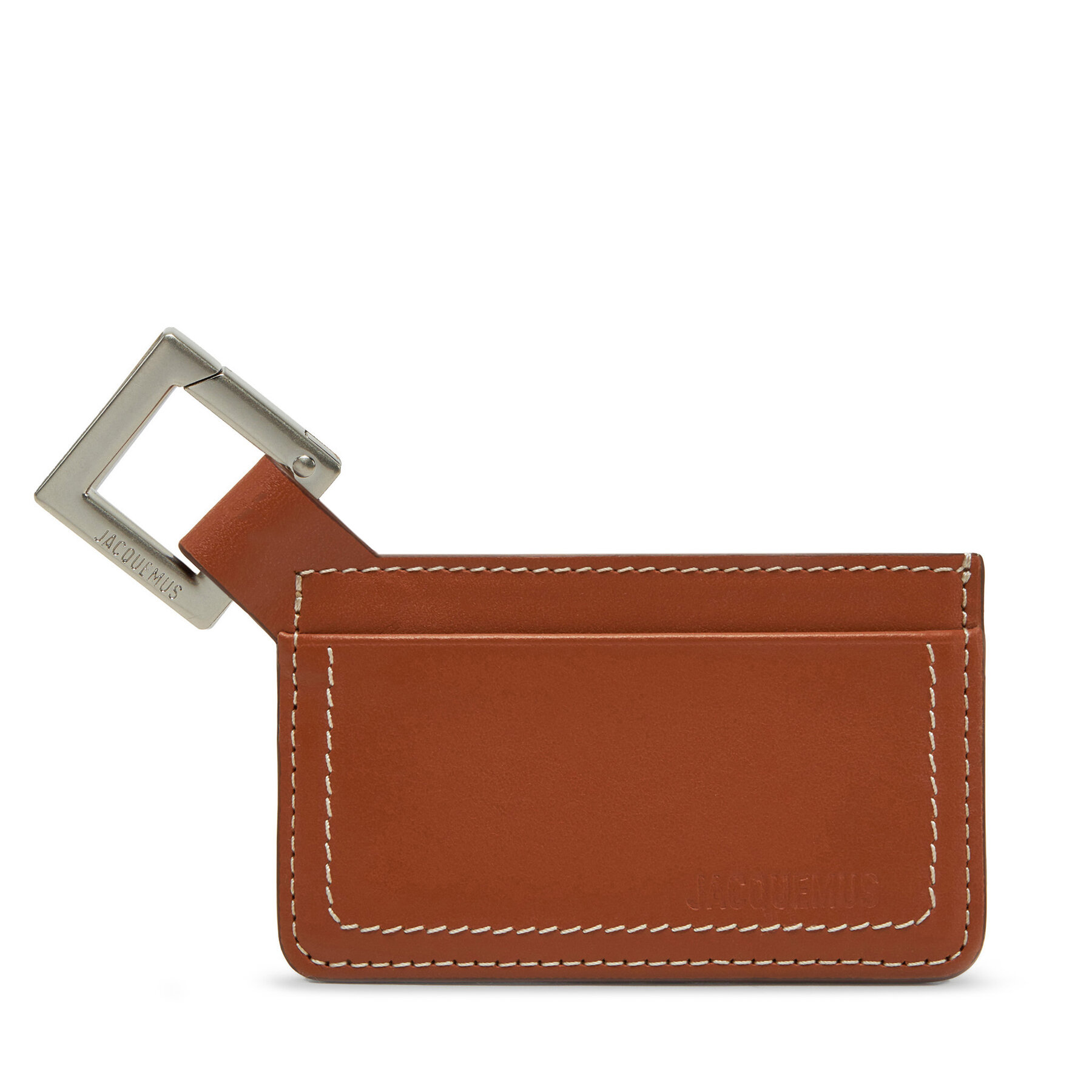 Bankkártya tartó JACQUEMUS 24E245SL125 Barna