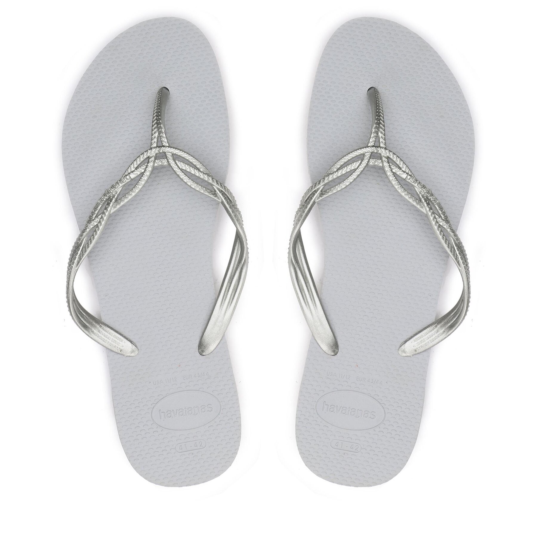 Žabky Havaianas 41232253498 Sivá