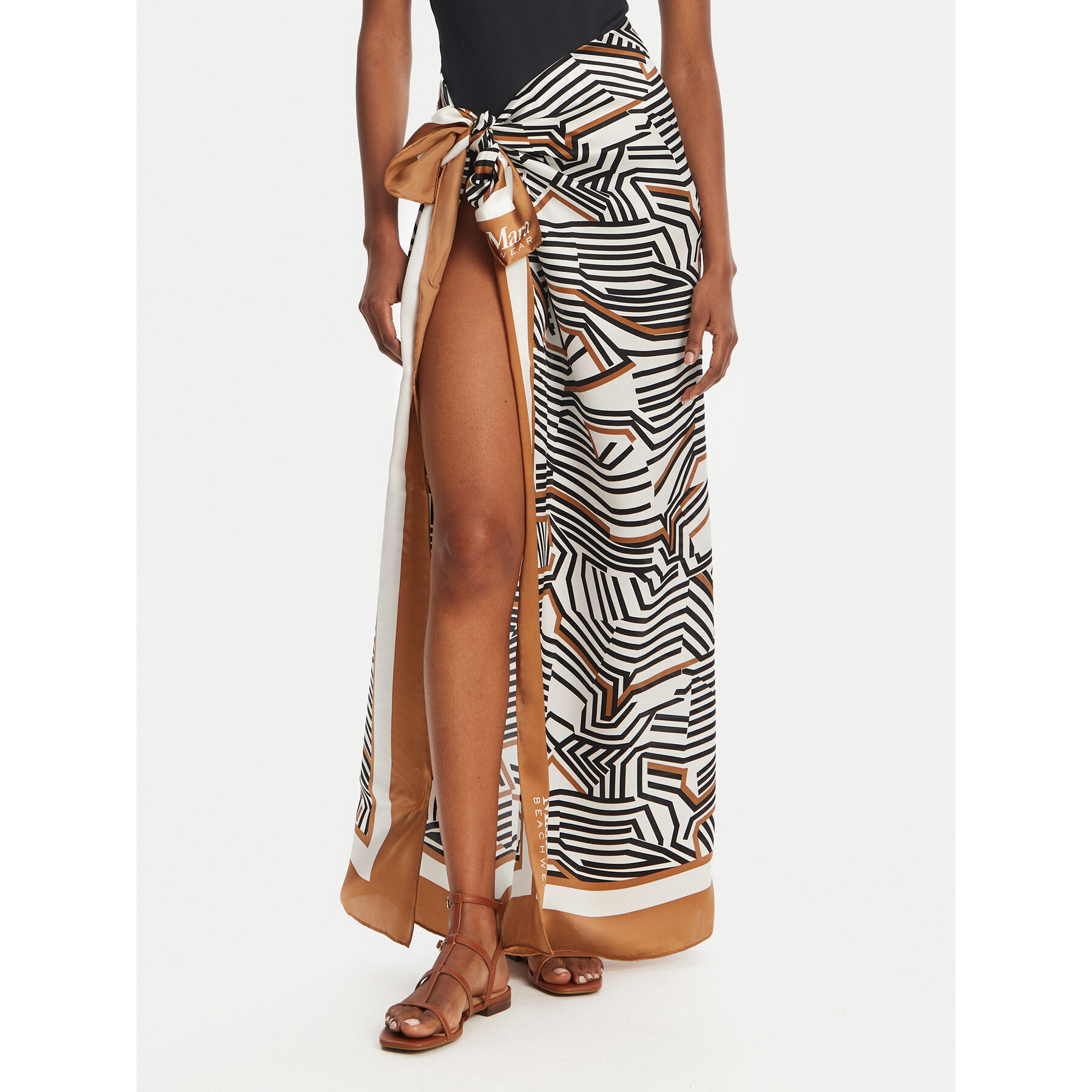 Max Mara Beachwear Φουλάρι Max Mara Beachwear Ottico 2516541019 Μπεζ