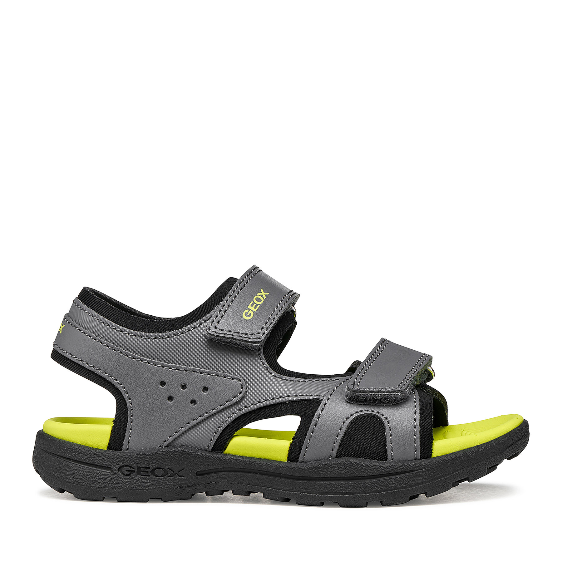 Sandále Geox J Vaniett Boy J455XC 015BC C1267 M Sivá