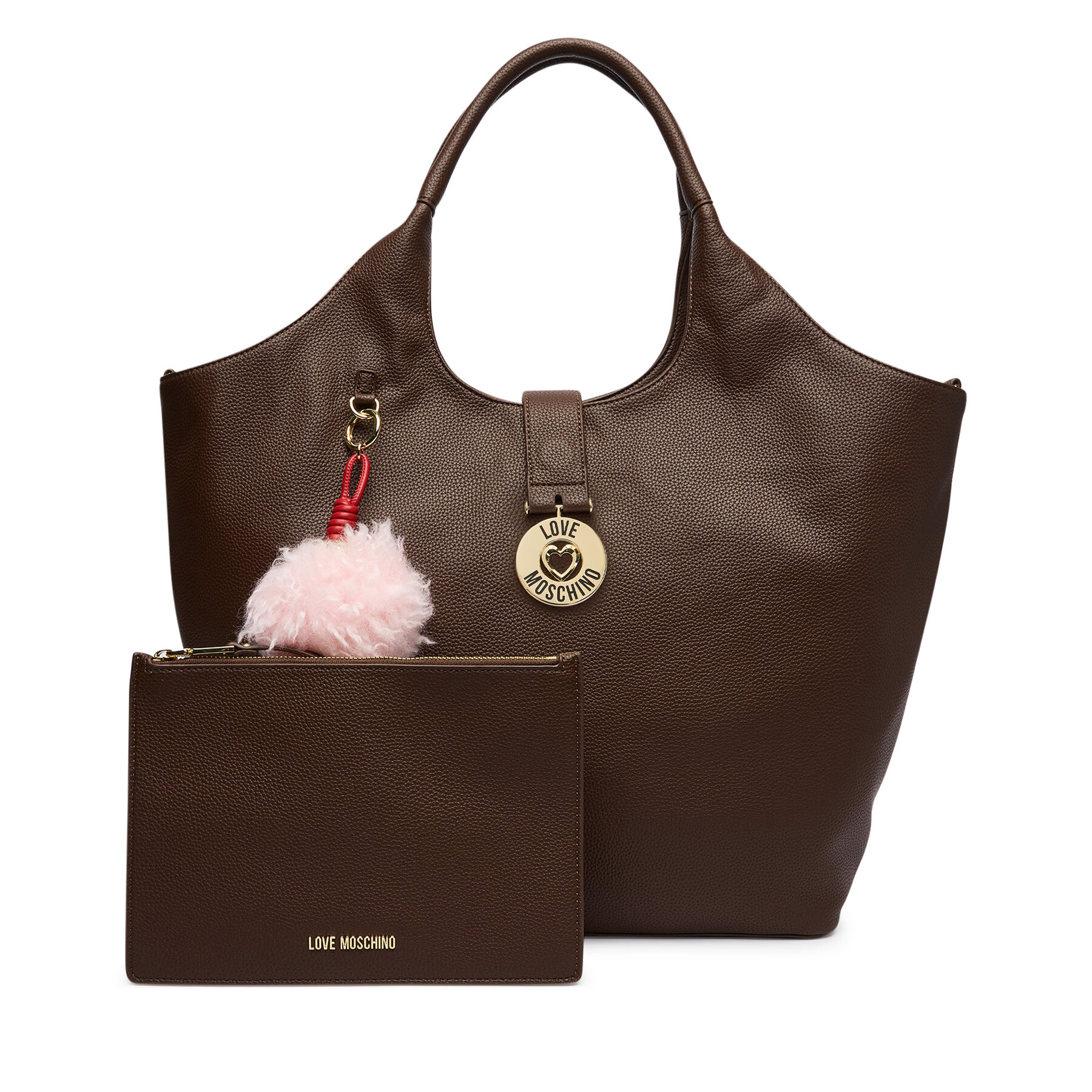 Torbica LOVE MOSCHINO JC4238PP0PKI0313 Tamno smeđa
