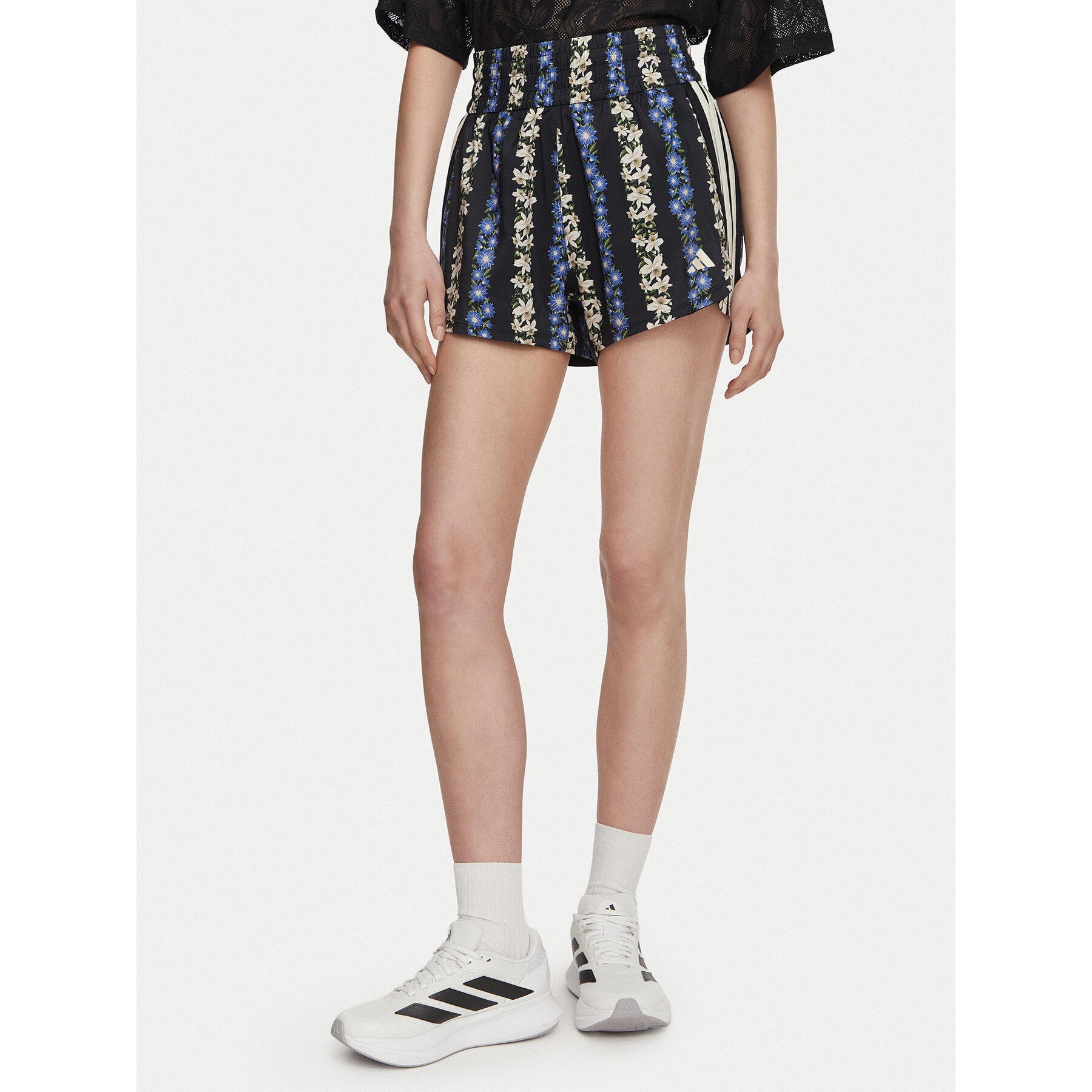 adidas Sportshorts Farm Rio Pacer KR0228 Schwarz Loose Fit