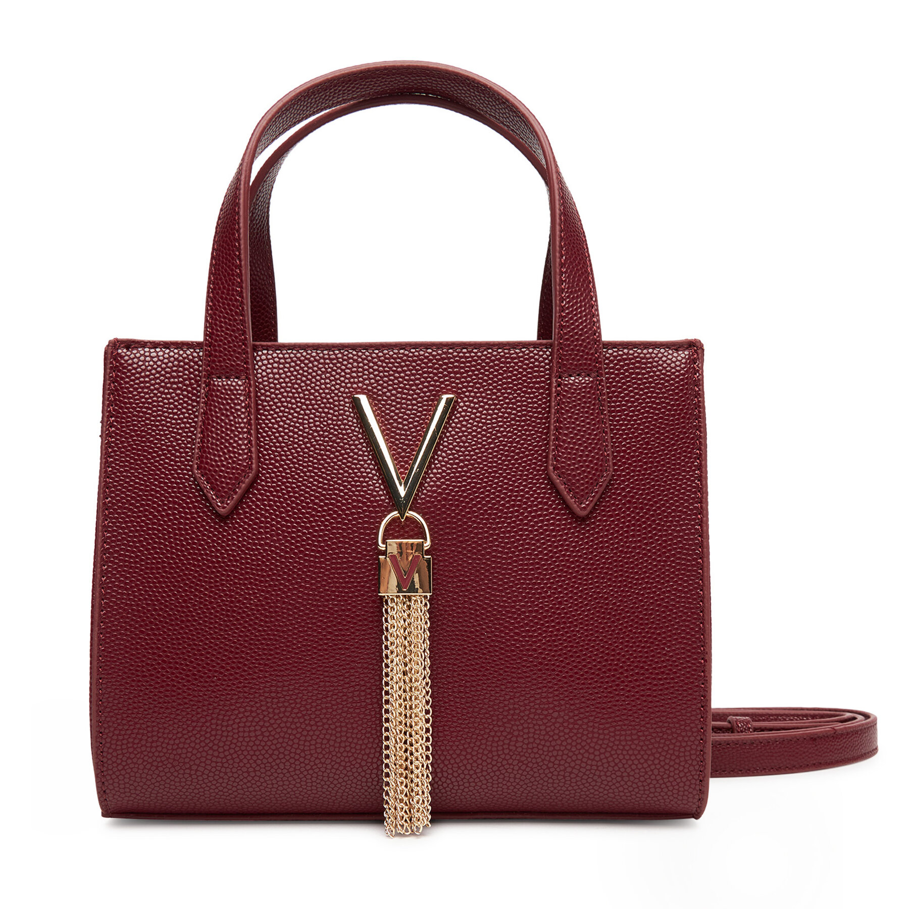 Handtasche Valentino Divina VBS1R415G Dunkelrot