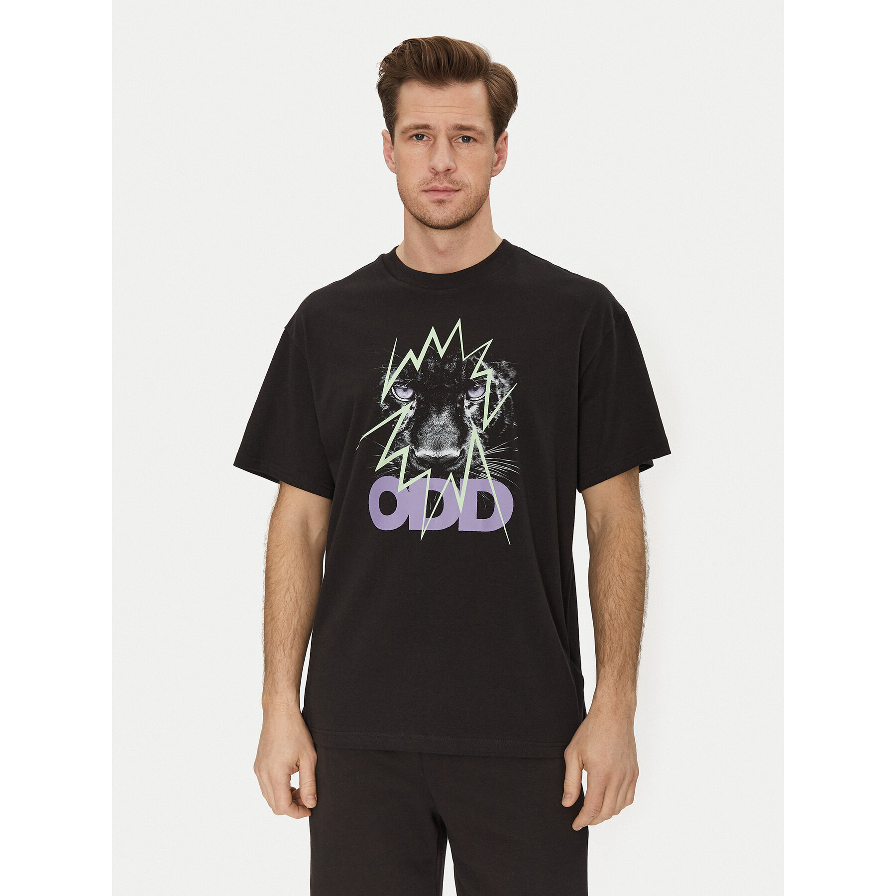 Puma T-Shirt Scoot Purple Lab 631669 Μαύρο Regular Fit