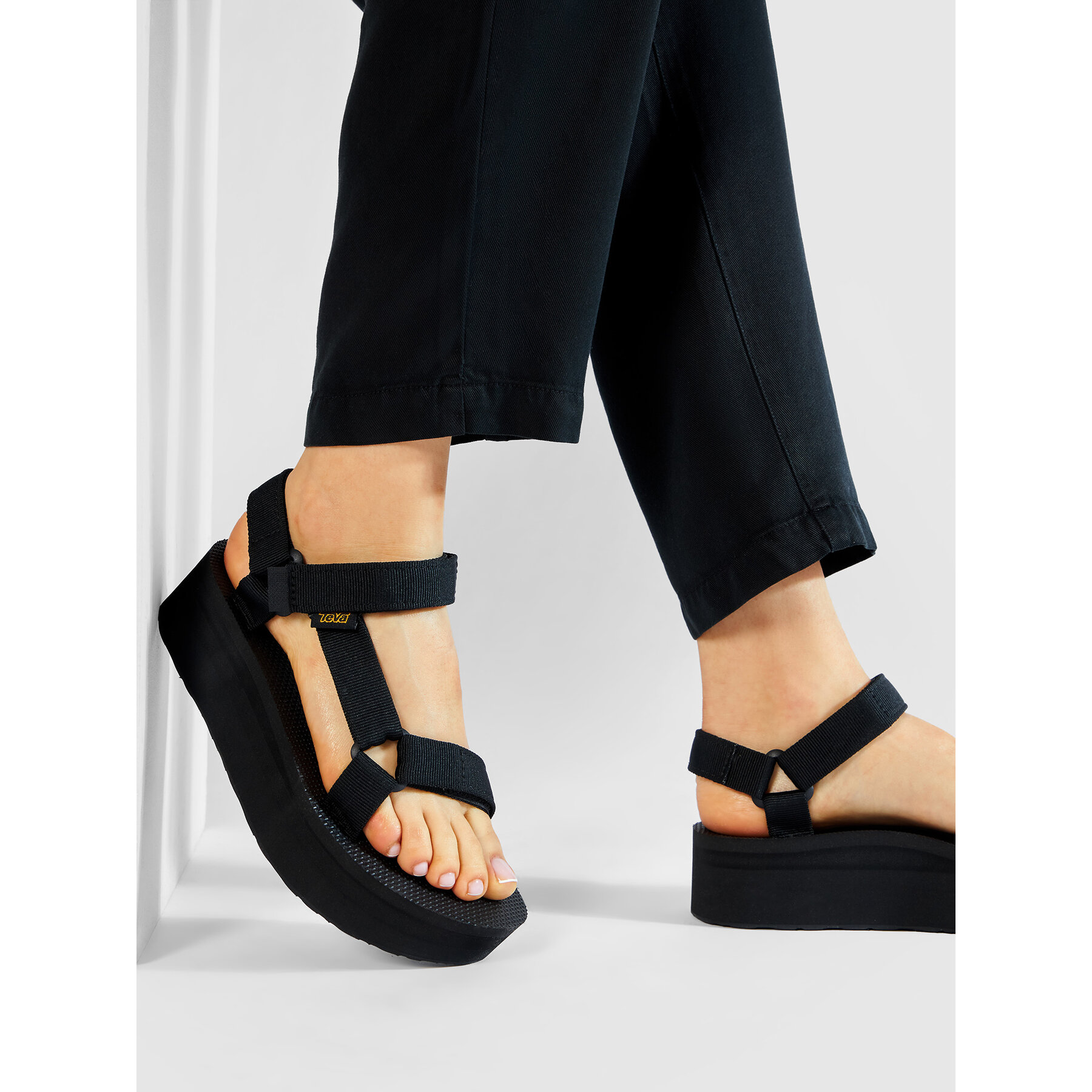Сандали Teva Flatform Universal 1008844 Черен