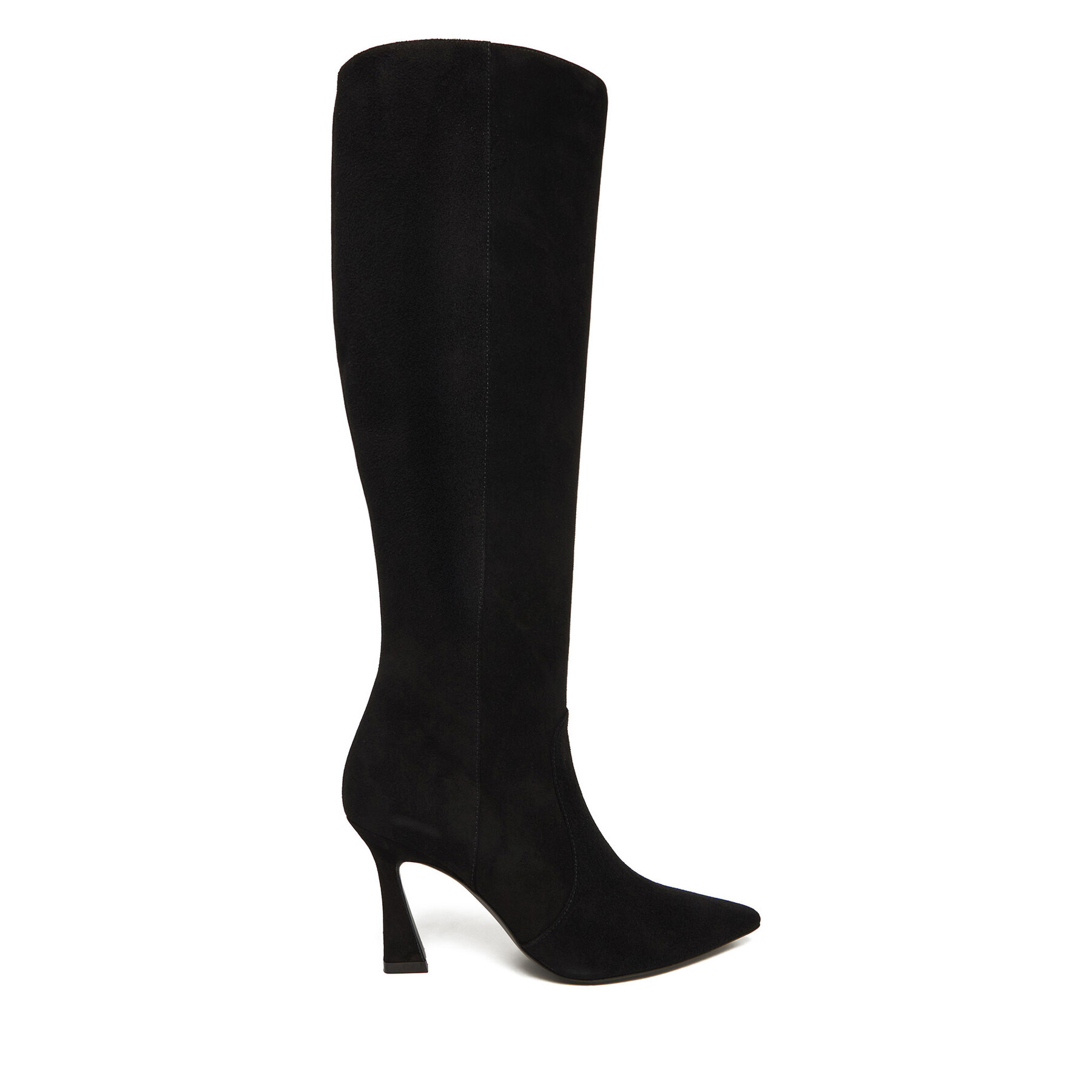 Zimski škornji Stuart Weitzman Vinnie Zip SM588 Črna
