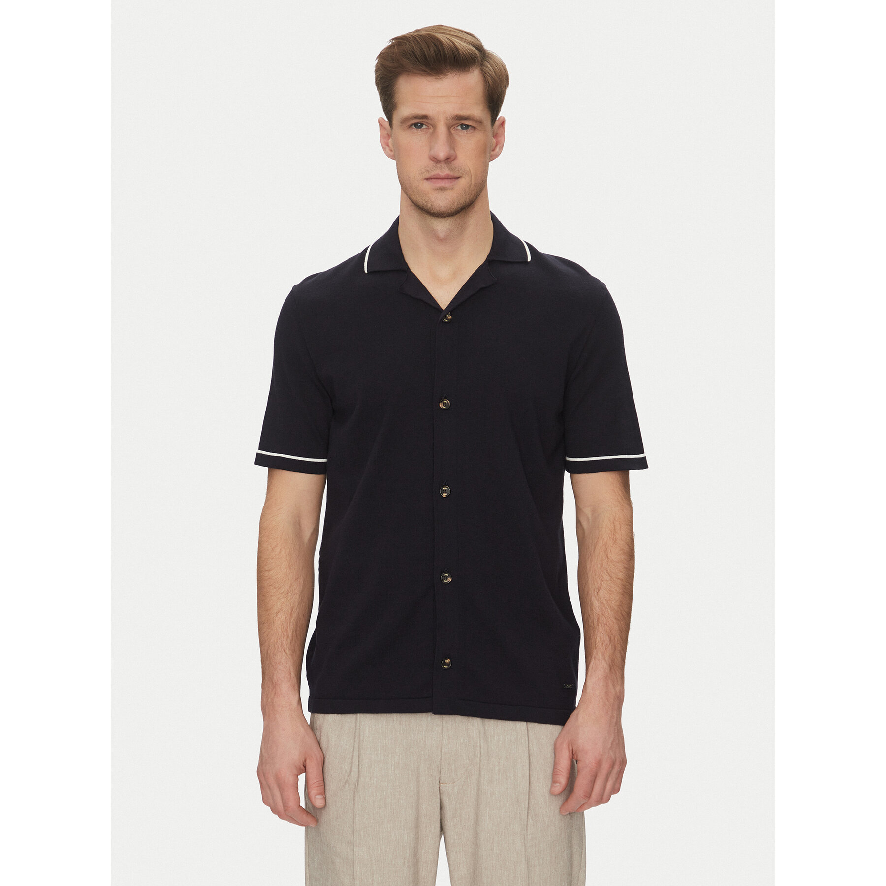JOOP! Hemd 17 JK-14 Kamoro 30045844 Dunkelblau Modern Fit