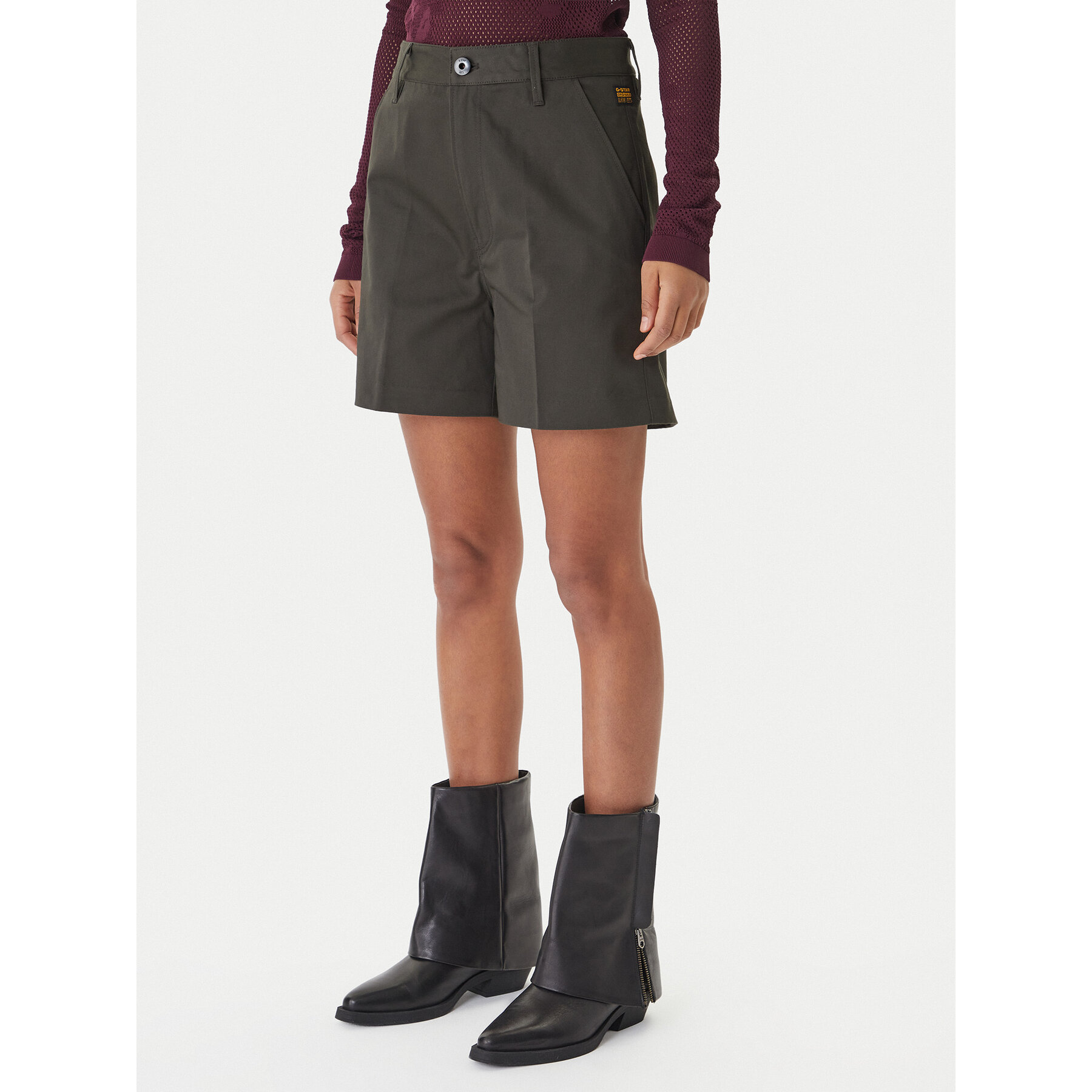 G-Star Raw Kratke hlače D29089-5126 Siva Regular Fit