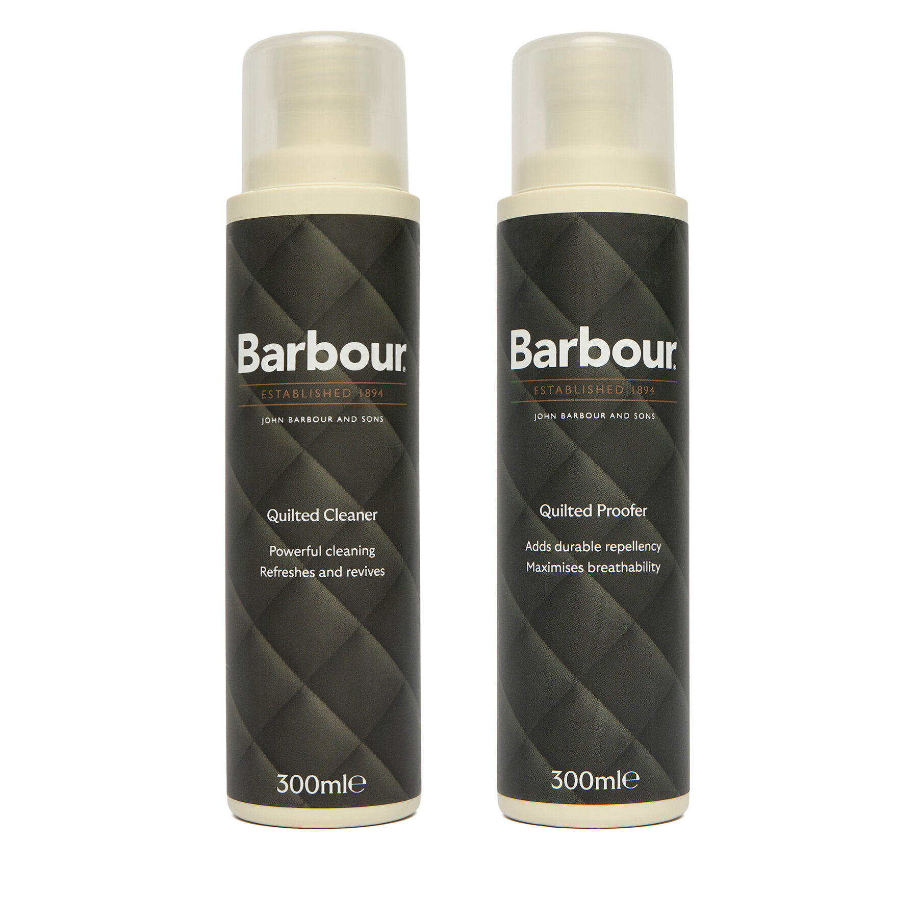 Set impregnacijskih sredstava Barbour BARBOUR-UAC0280 Crna