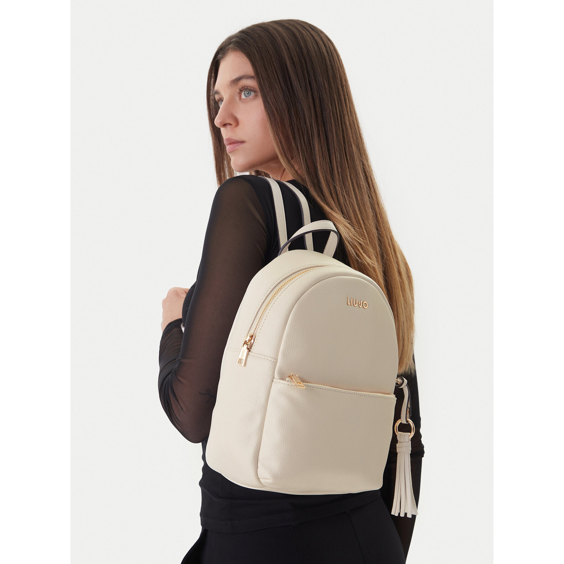 Rucsac Liu Jo AA6188 E1012 Écru