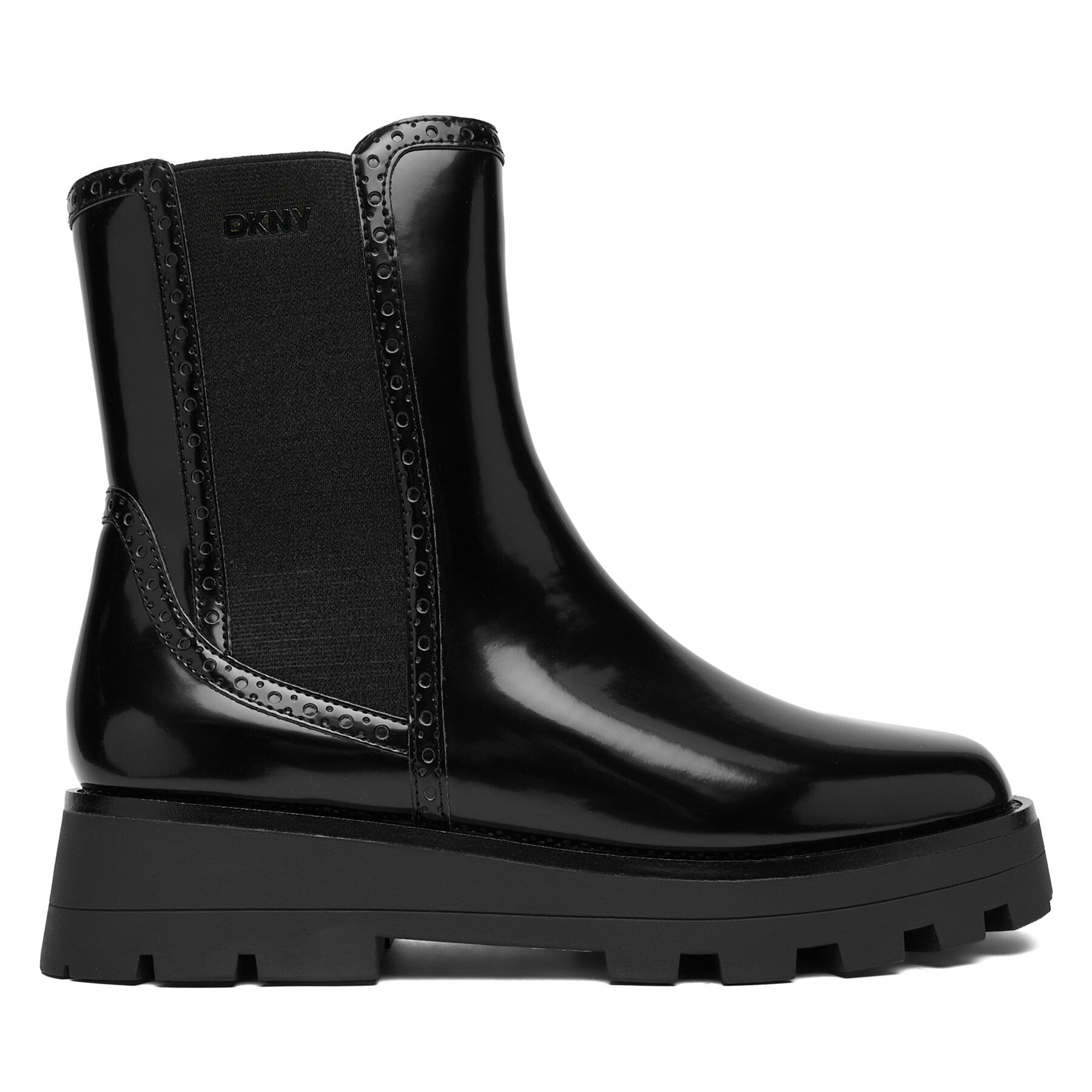 Gležnjarji Chelsea DKNY Sanchit K4569875 Črna