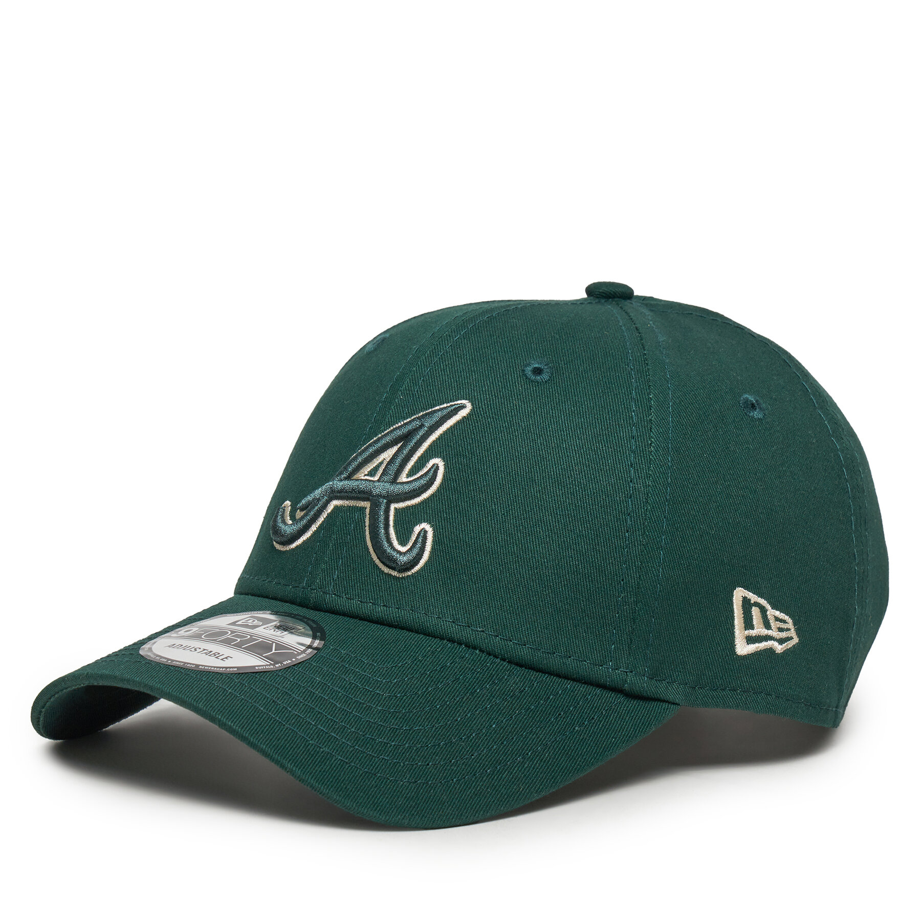 Cappellino New Era Seasonal World Series Atlanta Braves 9FORTY 60580833 Verde, Taglia OS, taglia : OS