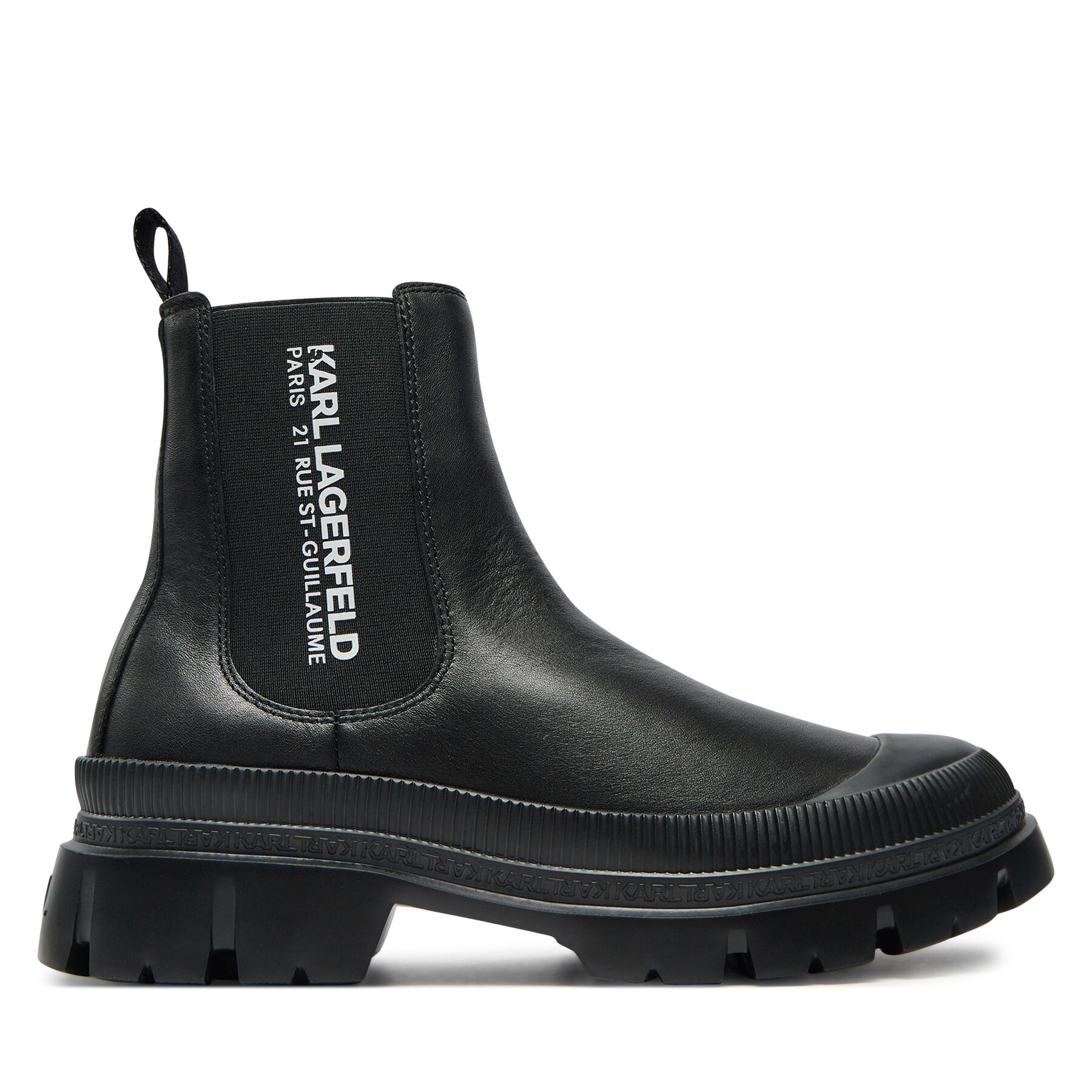 Bakancs KARL LAGERFELD KL25244 Fekete