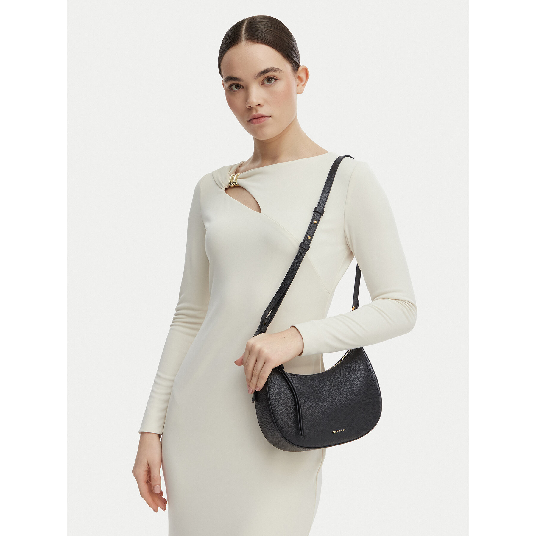 Τσάντα Coccinelle UK8 Coccinellefujiko E5 U8K 53 01 01 Μαύρο