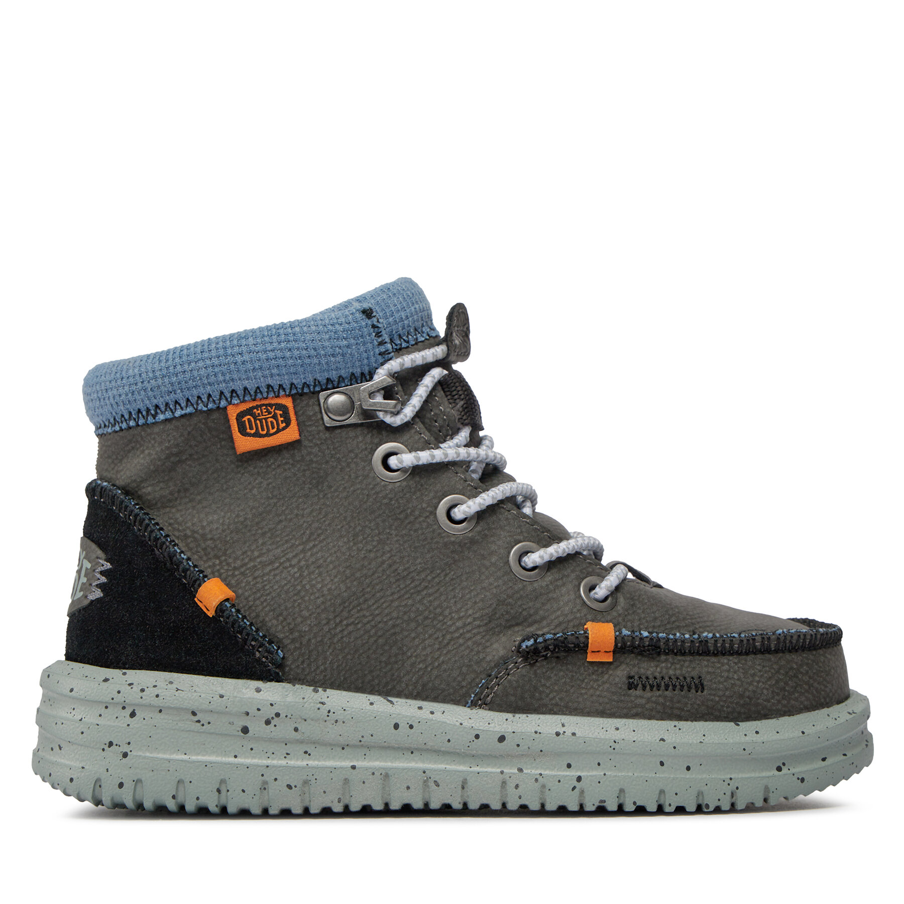 Botines planos Hey Dude Bradley Boot Youth 40269-001 Gris
