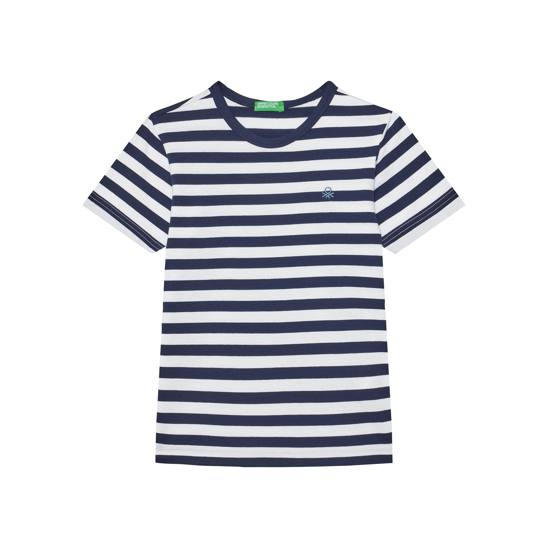 United Colors Of Benetton T-shirt 3FHXC10MW Blu scuro Regular Fit