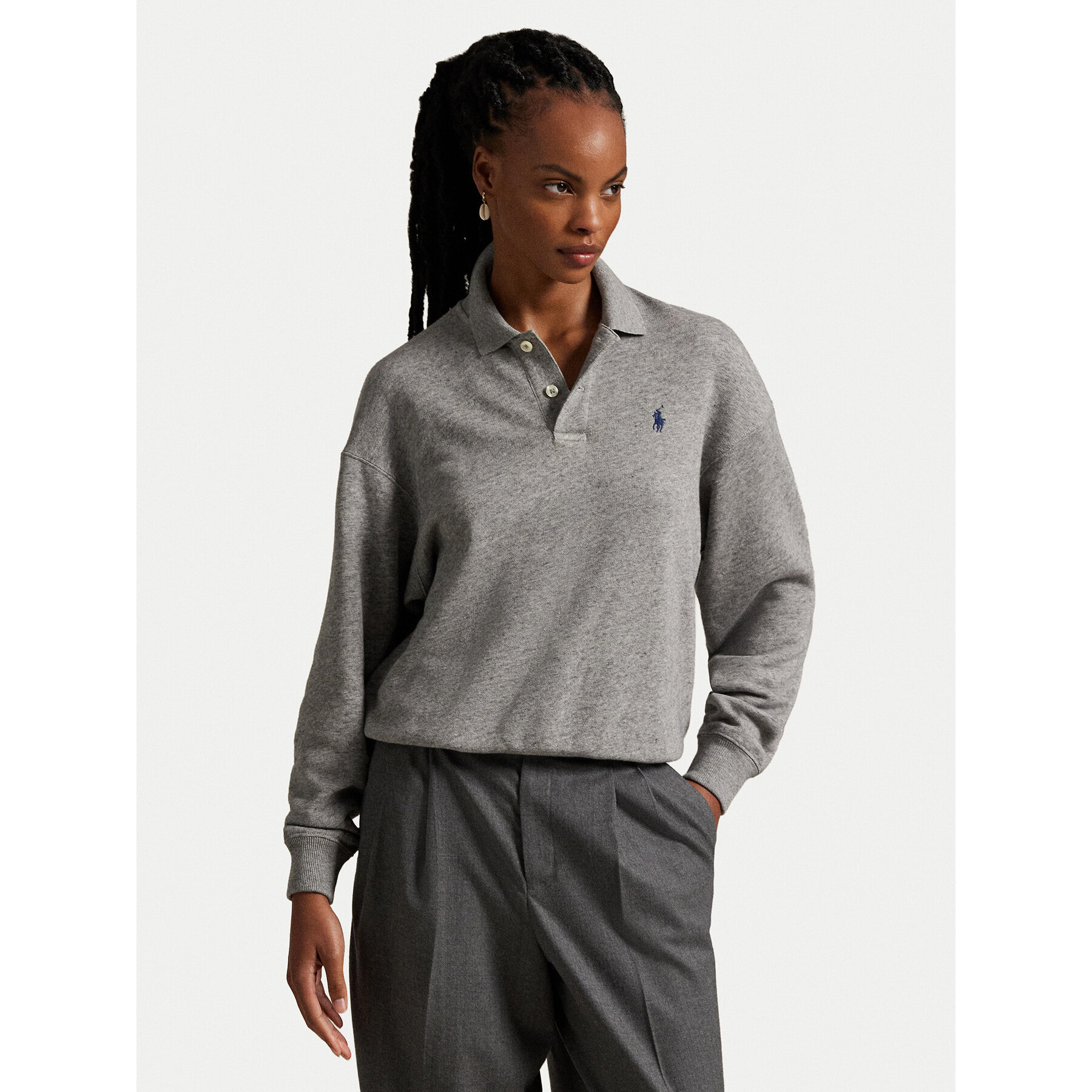 Polo Ralph Lauren Sweatshirt 211947966501 Grau Relaxed Fit