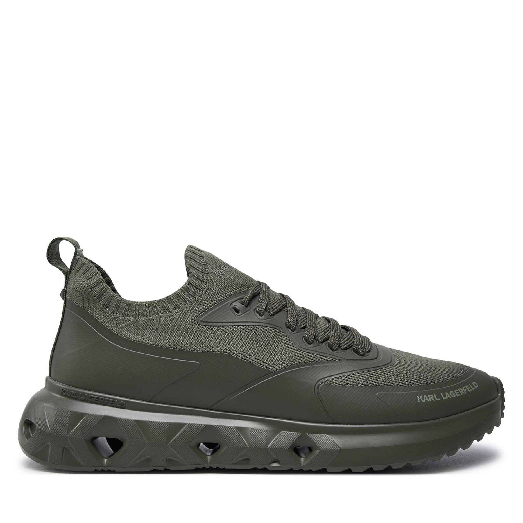 KARL LAGERFELD Sneakers Bărbați, Mărimea: 42, Kaki, KL54616