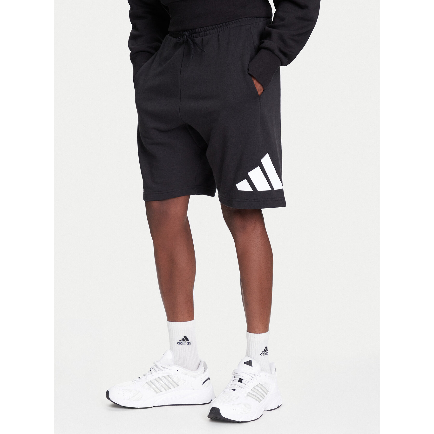 adidas Sportshorts Essentials Big Logo JE8956 Schwarz Regular Fit