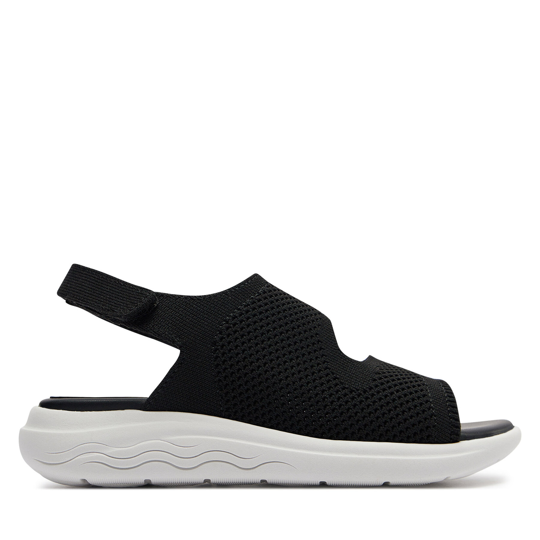 Sandale Geox D Spherica Ec5 D45SVA 0006K C9999 Negru