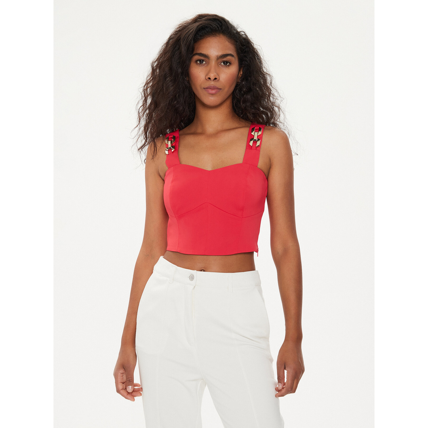 Marciano Guess Top 4GGH21 7074A Korallenfarben Slim Fit