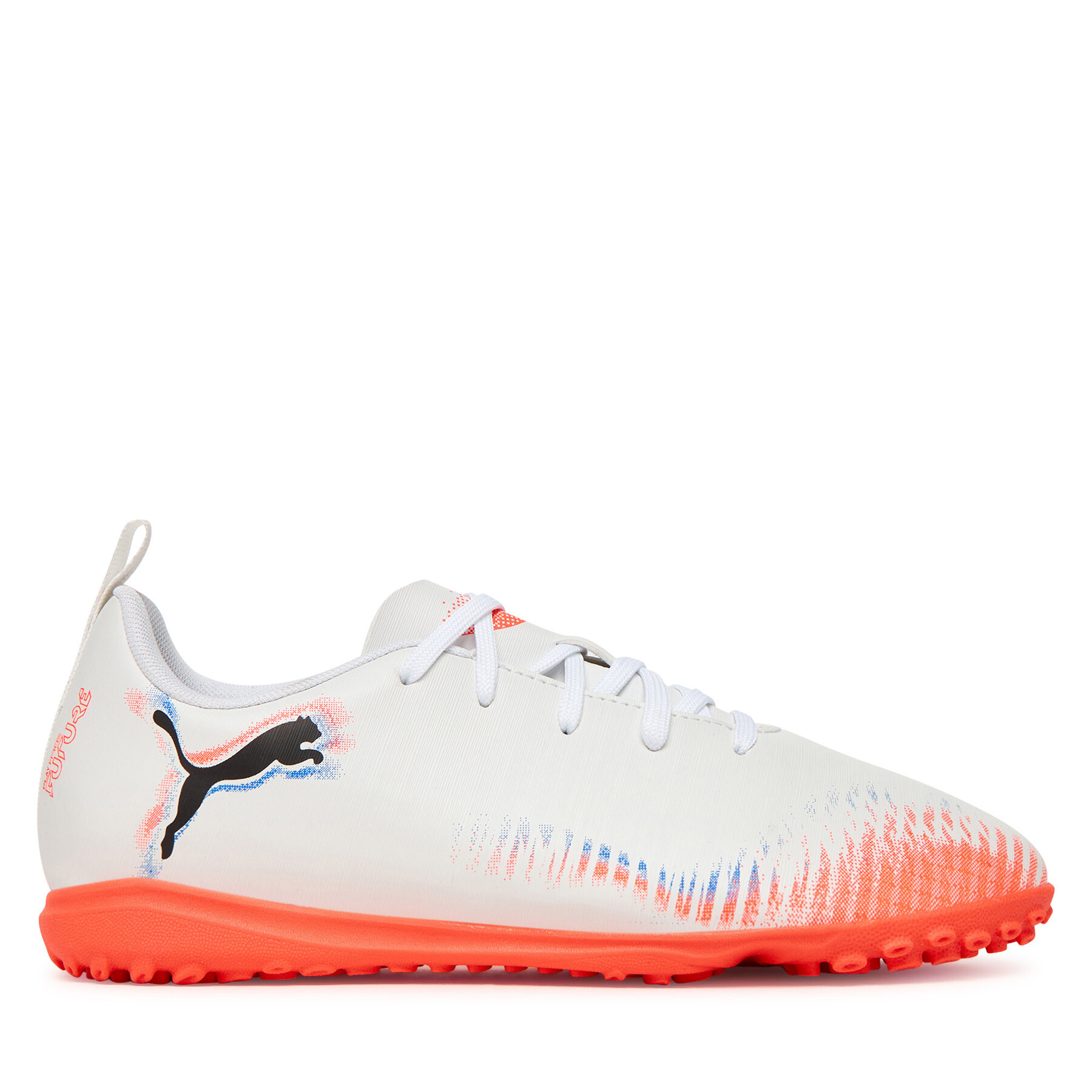Futbalové topánky Puma Future 8 Play Tt Jr 108626 01 Biela