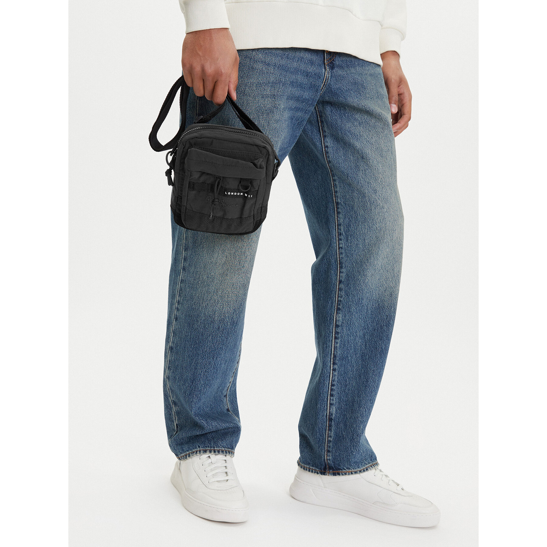Válltáska Pepe Jeans Heich Bristol PM030874 Fekete