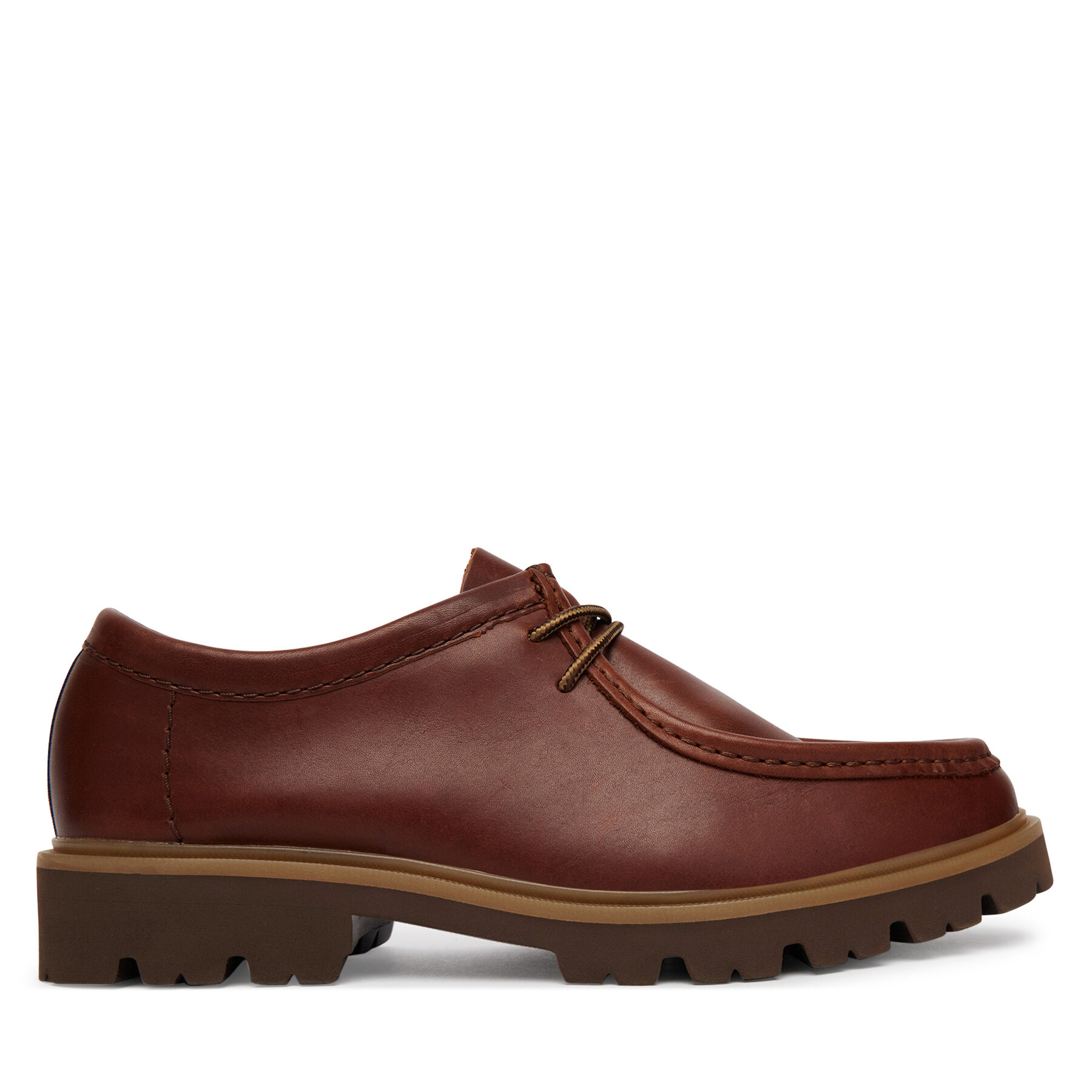 Félcipő Clarks Cleyhill Seam 26186417 Barna