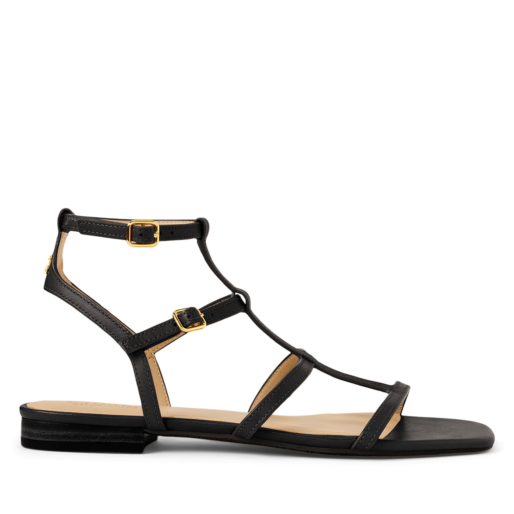 Dámske Sandále LAUREN RALPH LAUREN, Rozmer: 36, Čierna, 802959977001