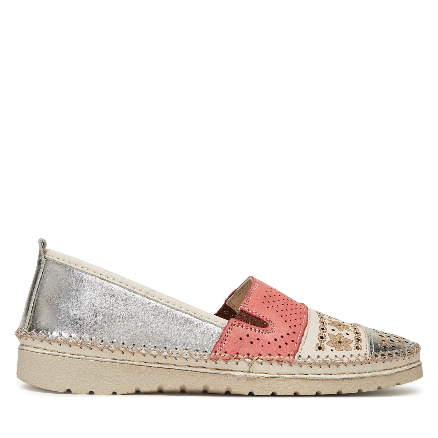 Scarpe basse Manitu 840122 Bianco