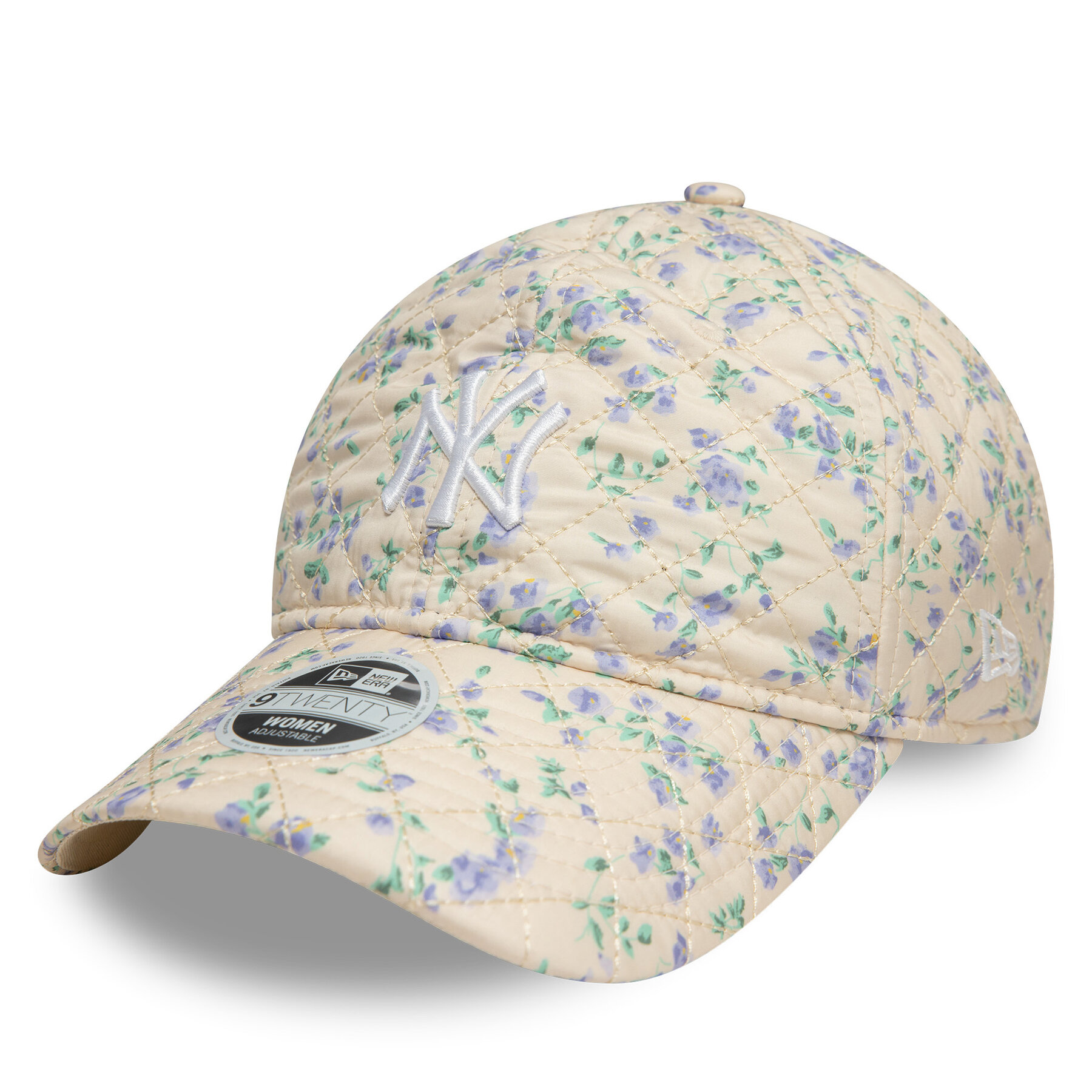 Baseball sapka New Era New York Yankees Floral Quilt 9Twenty 60595367 Bézs