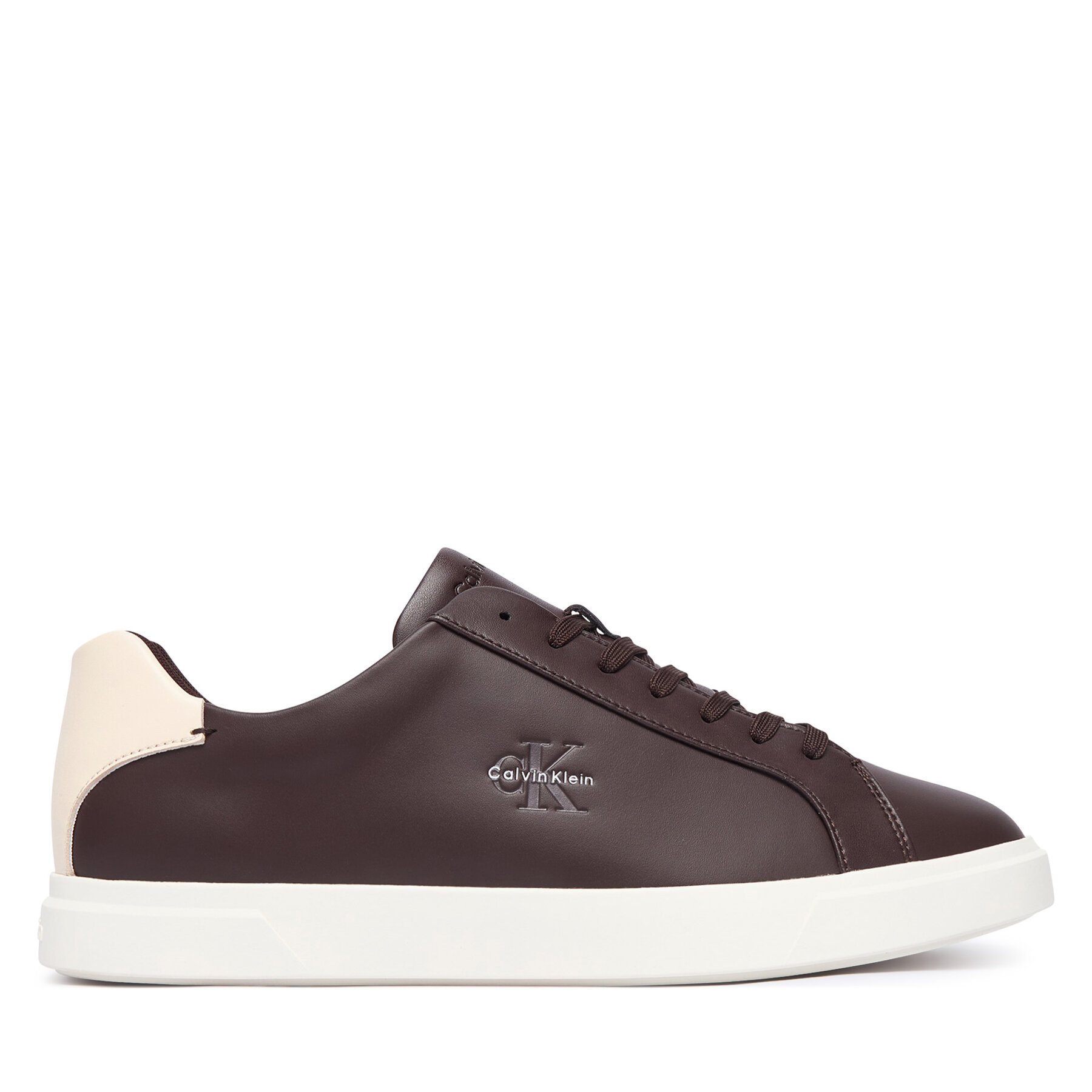 Sneakers Calvin Klein Low Prof Cupsole Lth HM0HM02123 Vișiniu