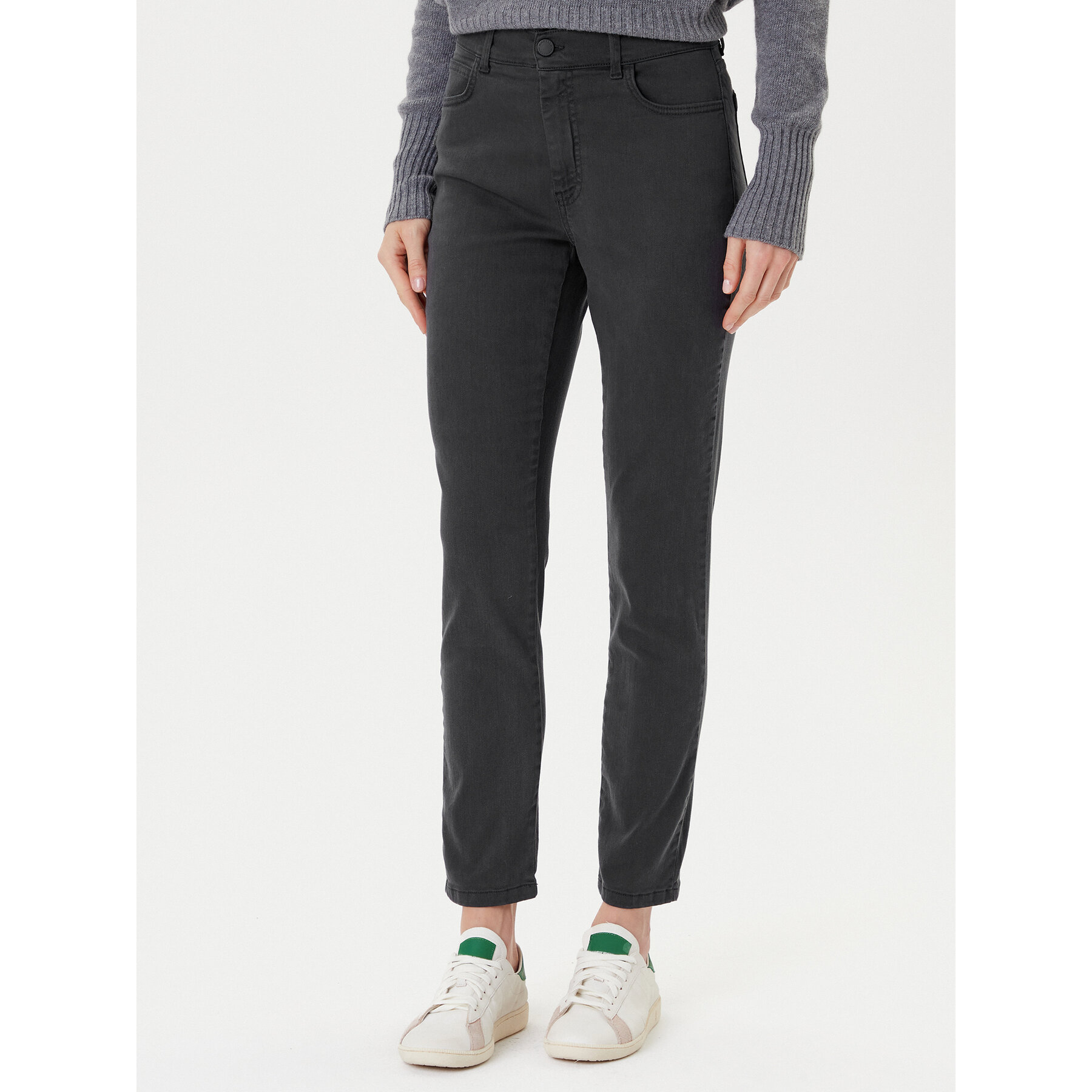 Marella Jeans Ovada 2523136035 Grau Slim Fit