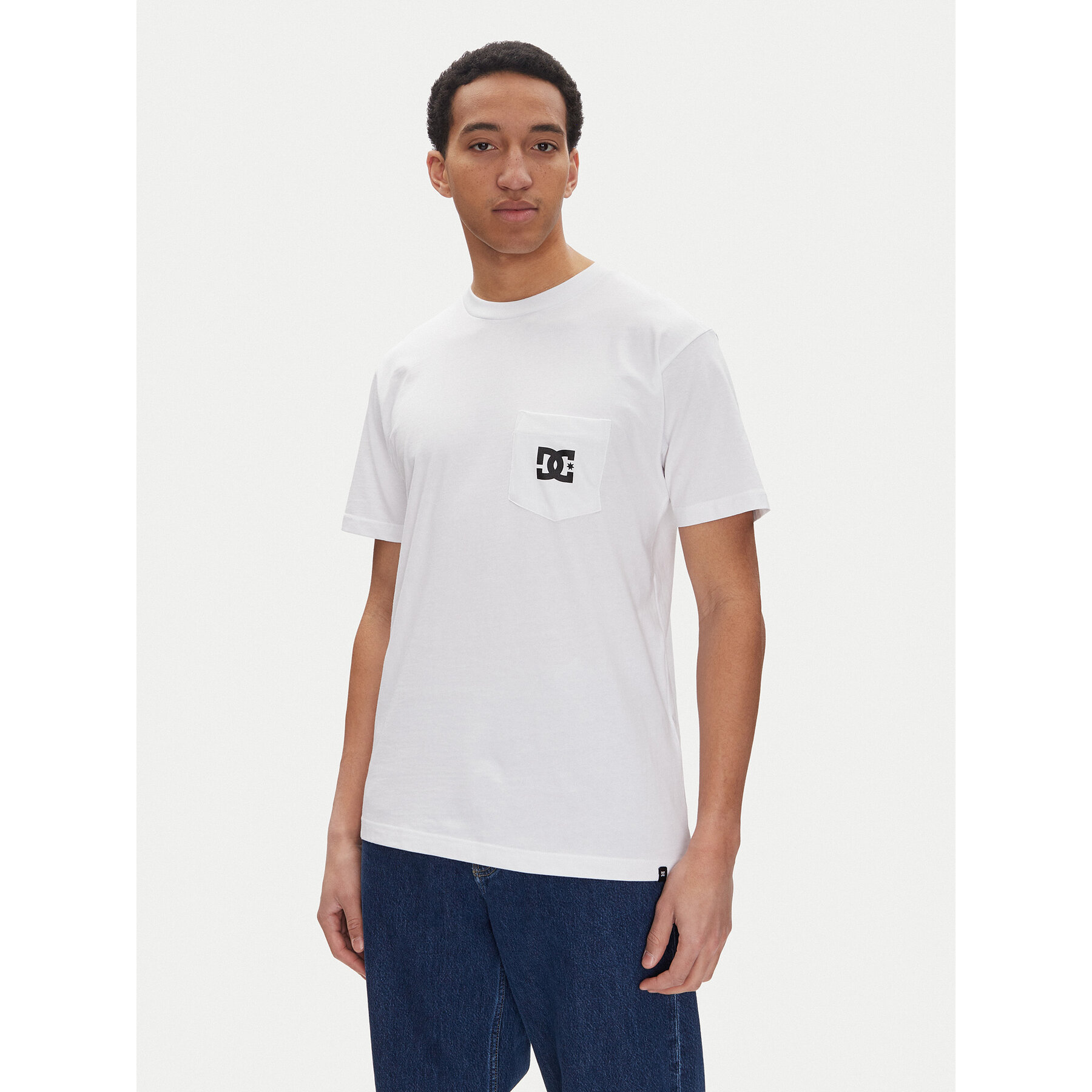 DC Shoes T-shirt ADYZT05377 Bianco Regular Fit