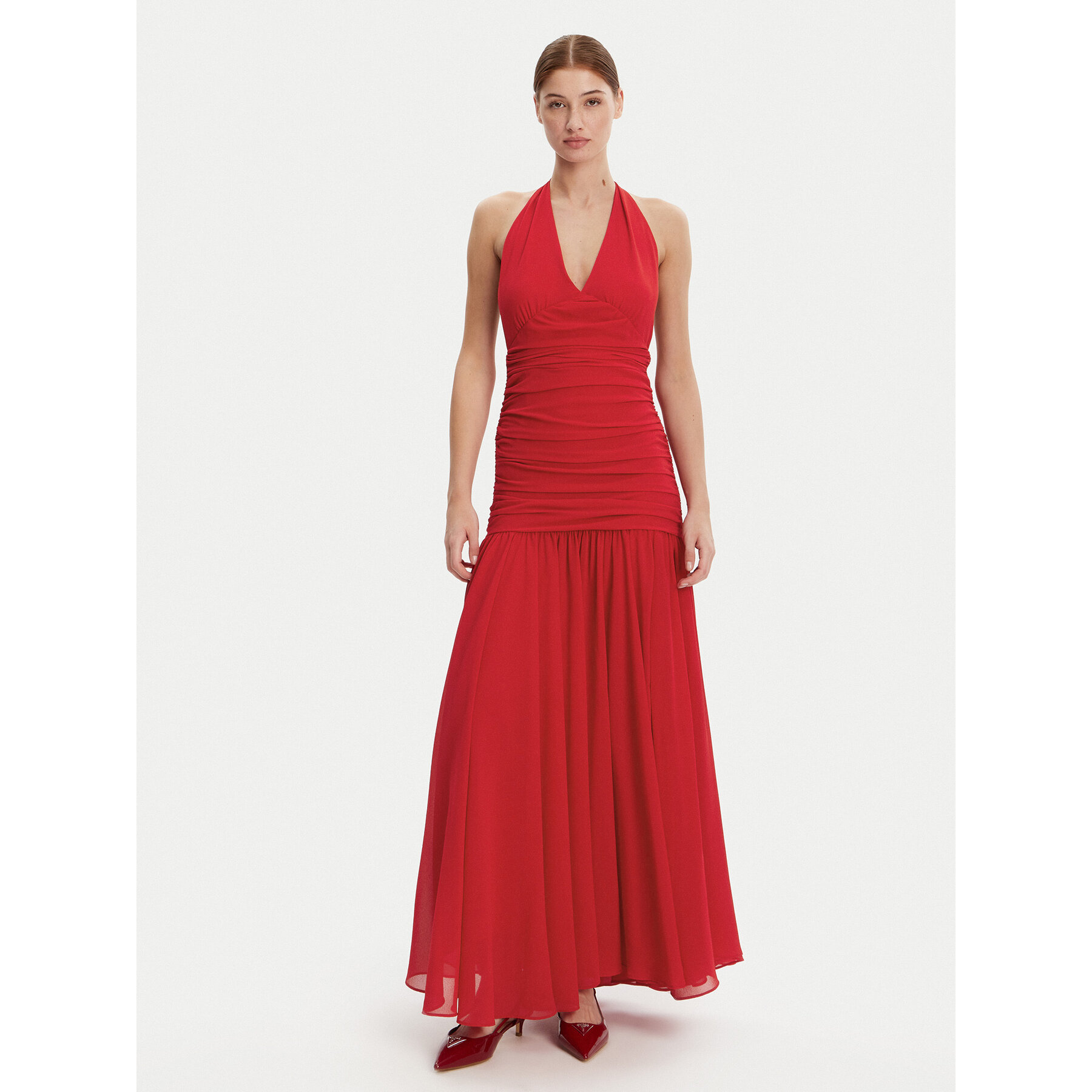 Bardot Abendkleid 59835DB Rot Regular Fit